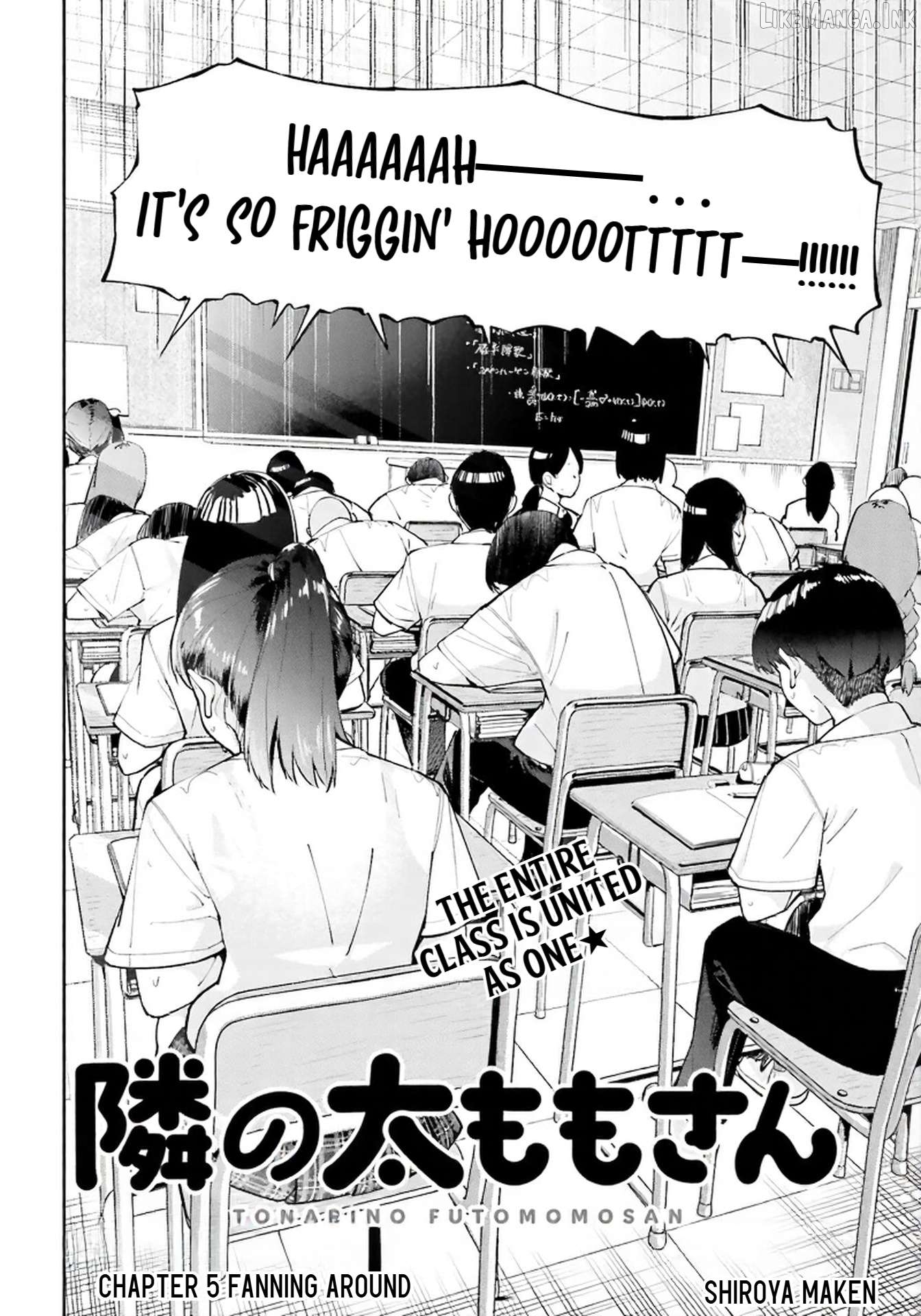 Thighs-san next to me Chapter 5 - page 3