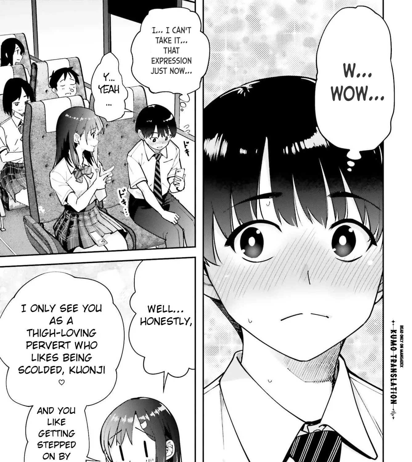 Thighs-san next to me Chapter 7 - page 22