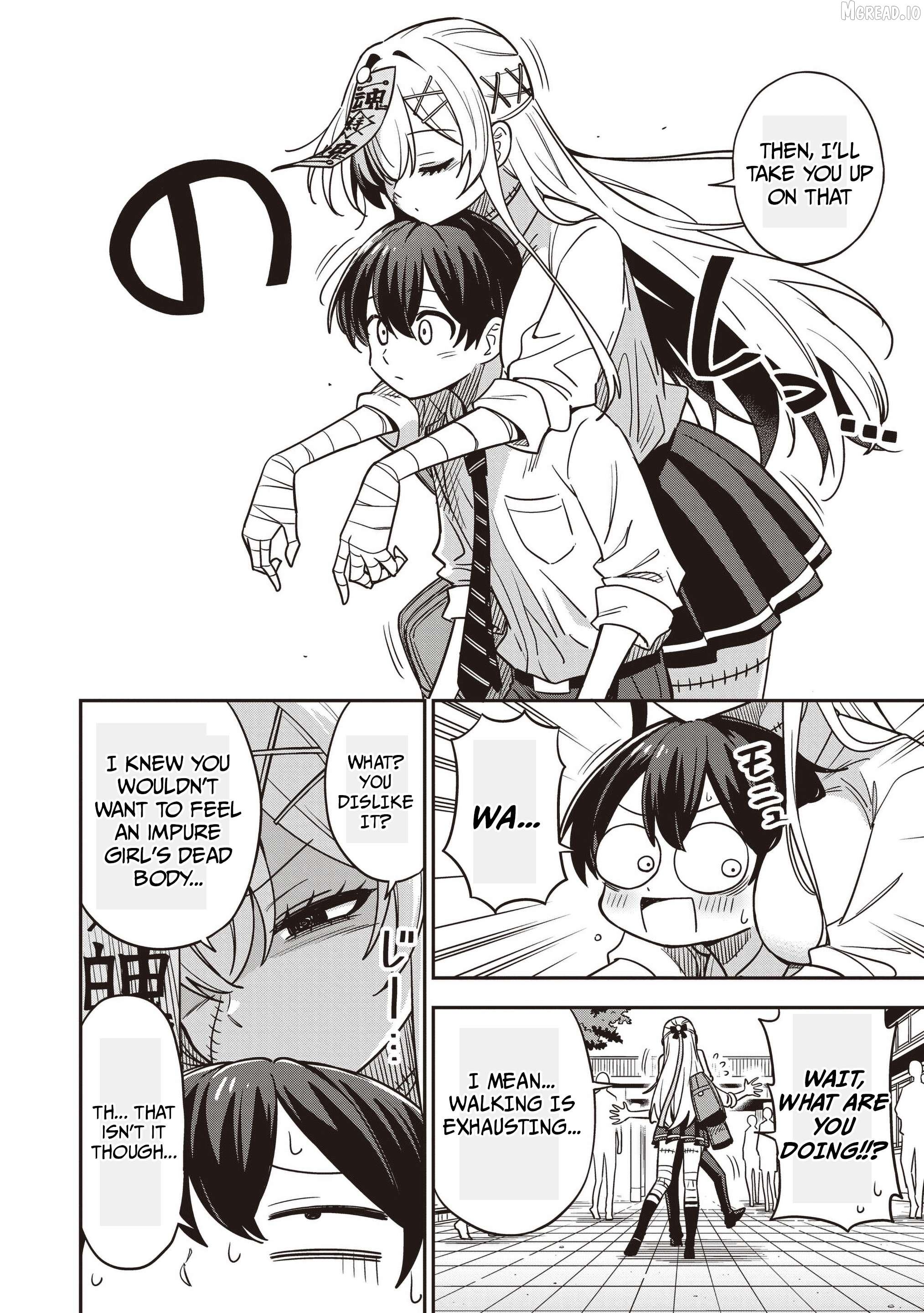 Undead-san no Bukiyou na Seishun Chapter 7 - page 6