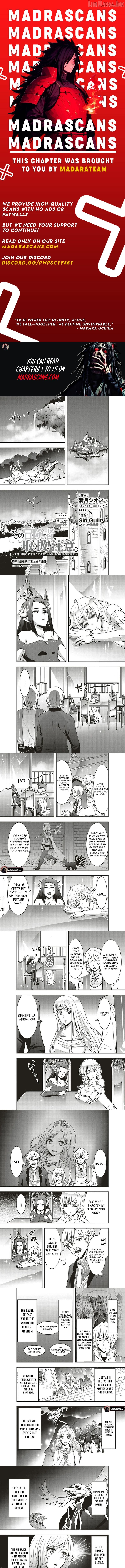 Sono Bouken-sha, Toriatsukai chuui. ~Shoutai wa Muteki no Geboku-tachi wo Suberu Isekai Saikyou no Madou-ou~ Chapter 15.1 - page 1