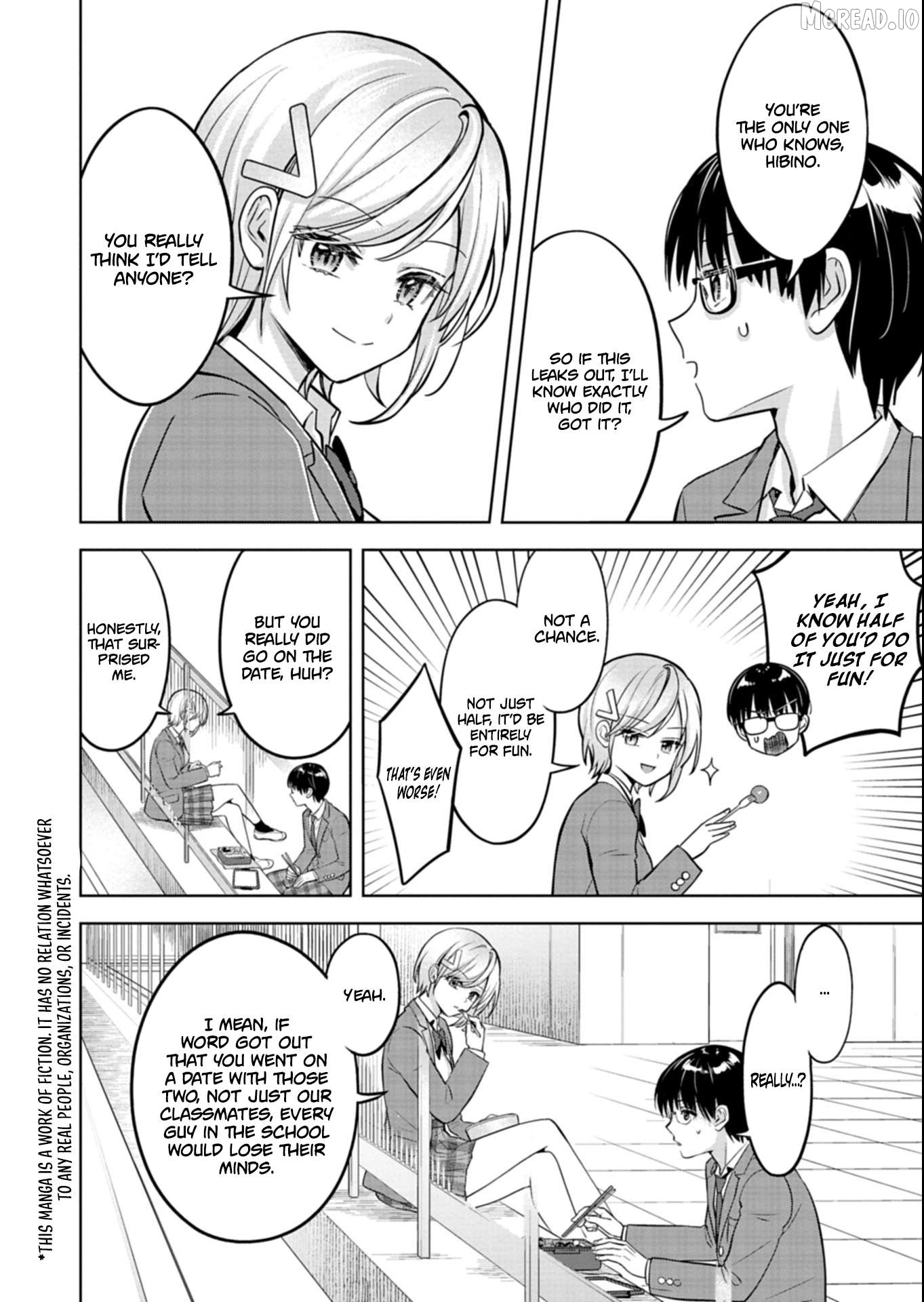 For saving an elderly collapsed women, I got to date her beautiful twin daughters Chapter 5 - page 3