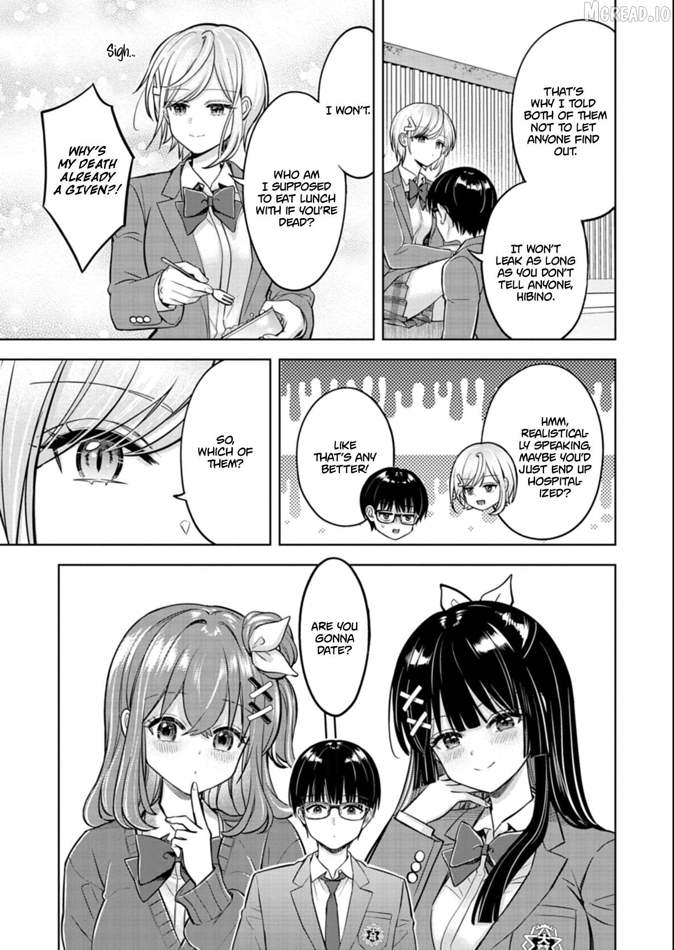 For saving an elderly collapsed women, I got to date her beautiful twin daughters Chapter 5 - page 4