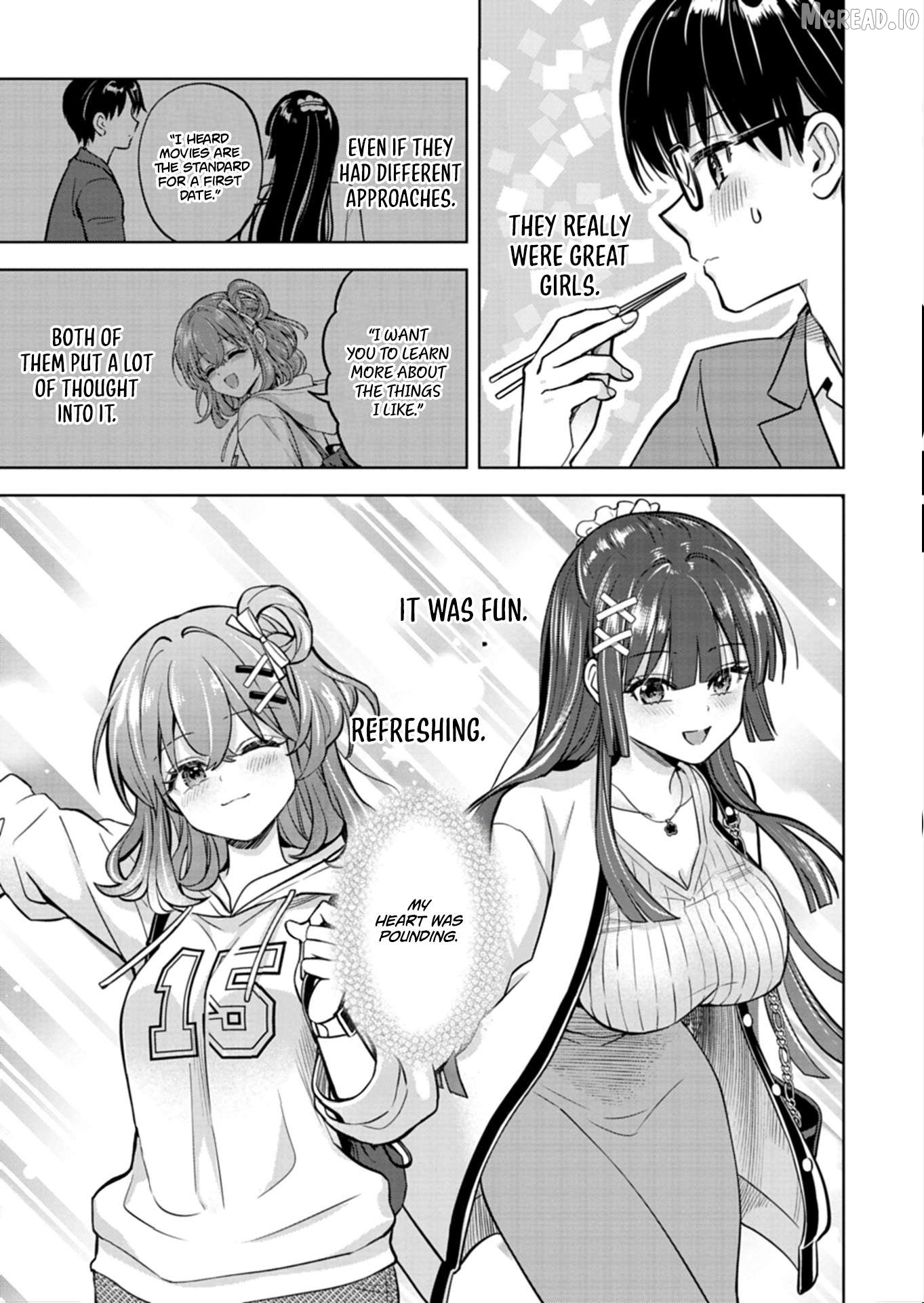 For saving an elderly collapsed women, I got to date her beautiful twin daughters Chapter 5 - page 6