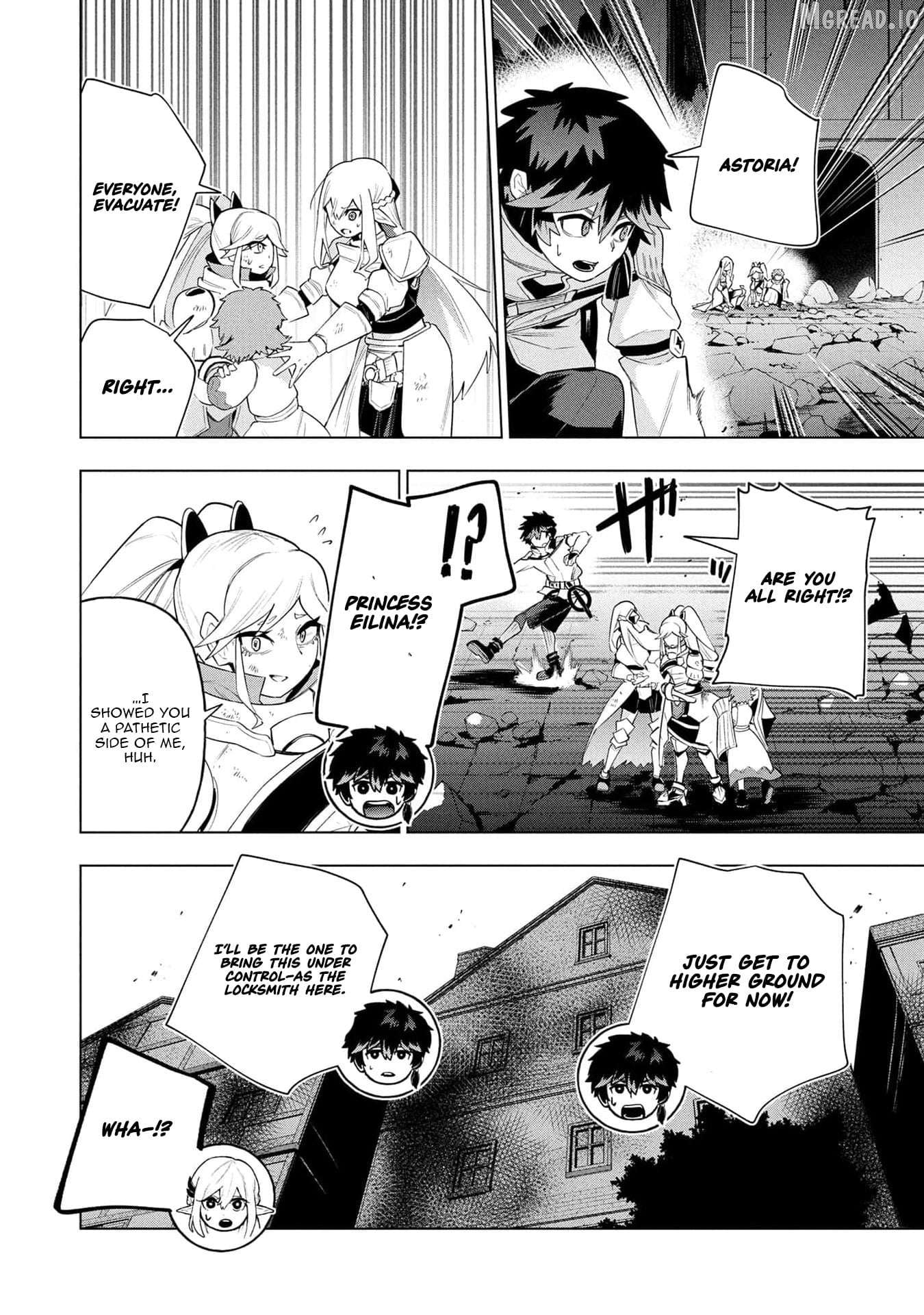 Kyuutei Kagishi, (Time Stop - Lock) to (Bunshibunkai - Release) no Noryoku wo Kakushiteitara Tsuihousareru Chapter 25 - page 19