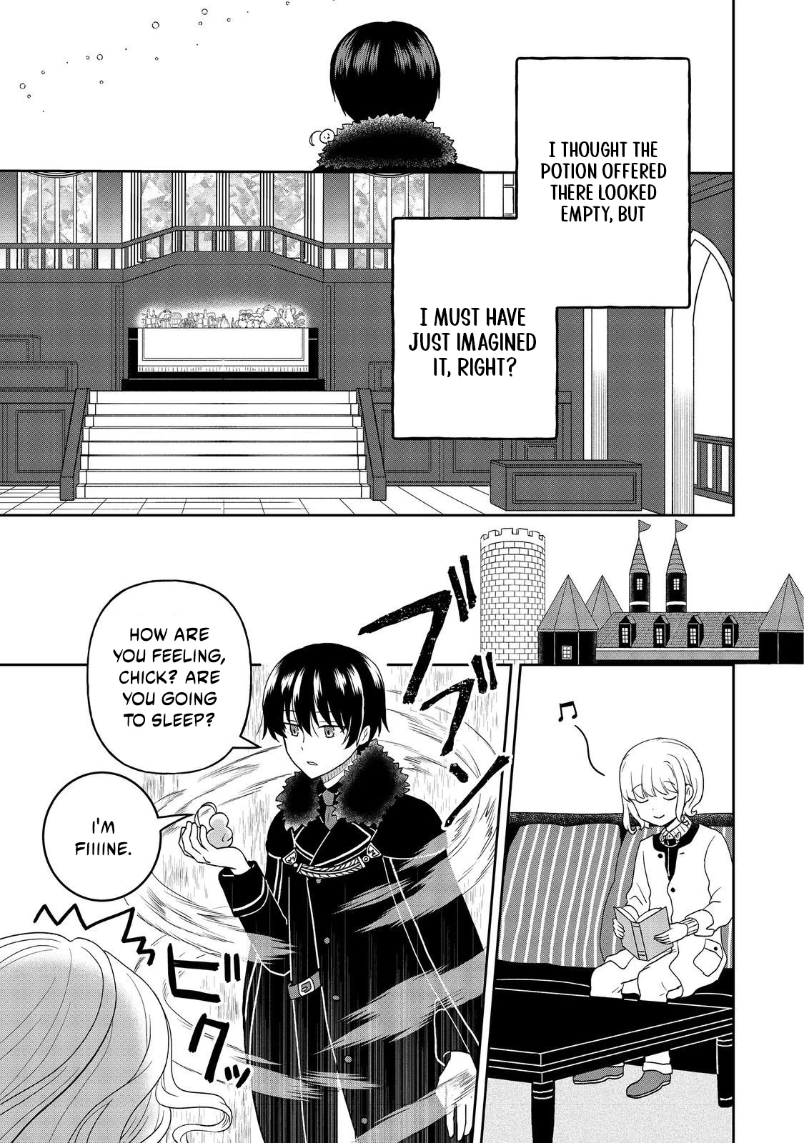 Seijo Dakedo Yami Ochi Shitara Hiyoko ni Narimashita! Chapter 14.1 - page 8