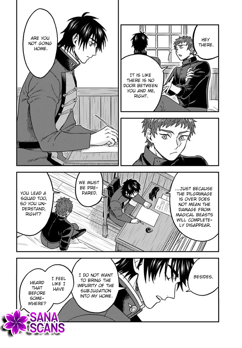 The Amber Knight Pledges His Love to the Saint's Left Hand. Chapter 6 - page 24
