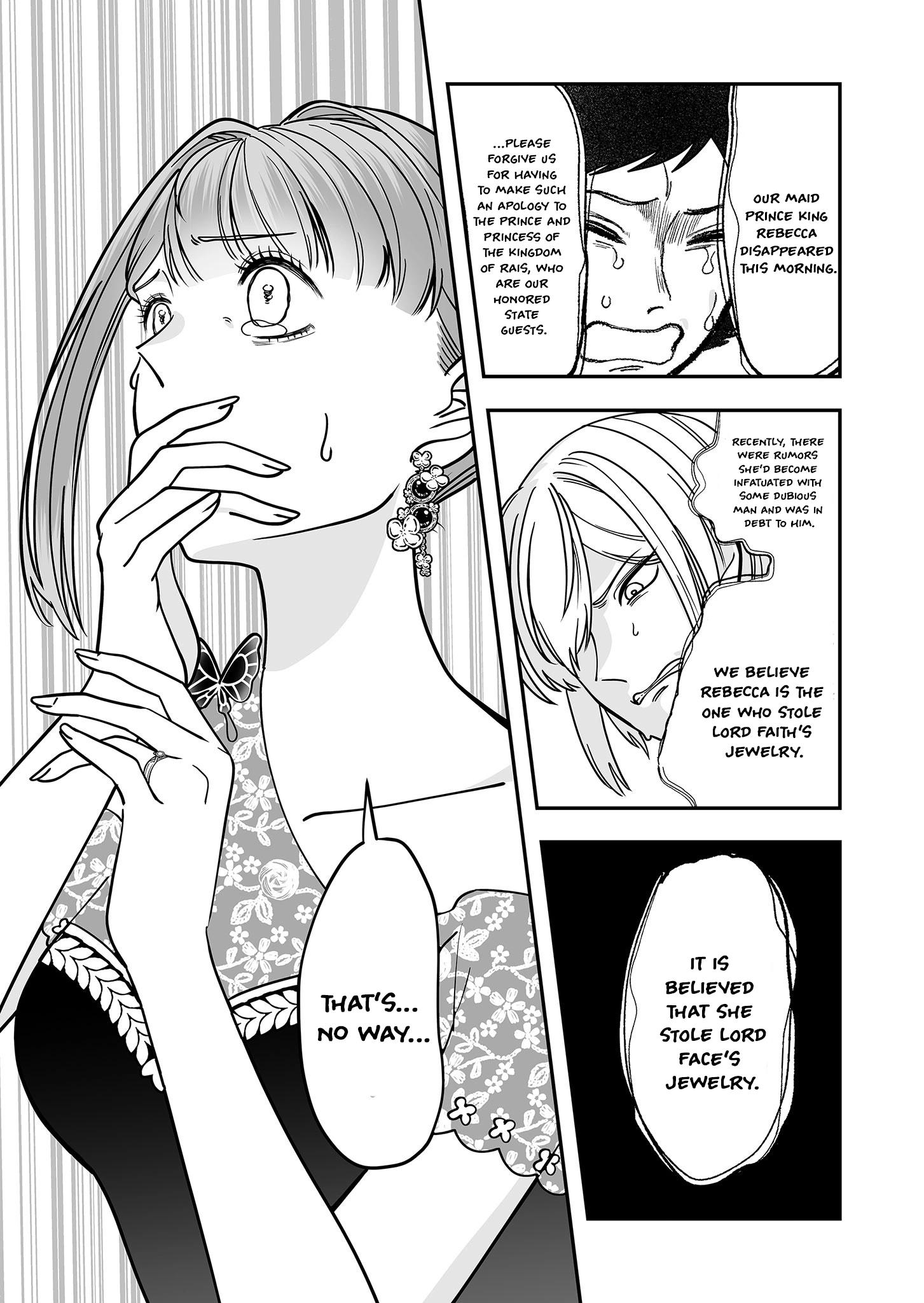 Konyaku Haki de Shiawase wo Akirameta Watashi desu ga, Onnagirai no Jiki Kokuou ni Kyuukonsaremashita Chapter 6 - page 36