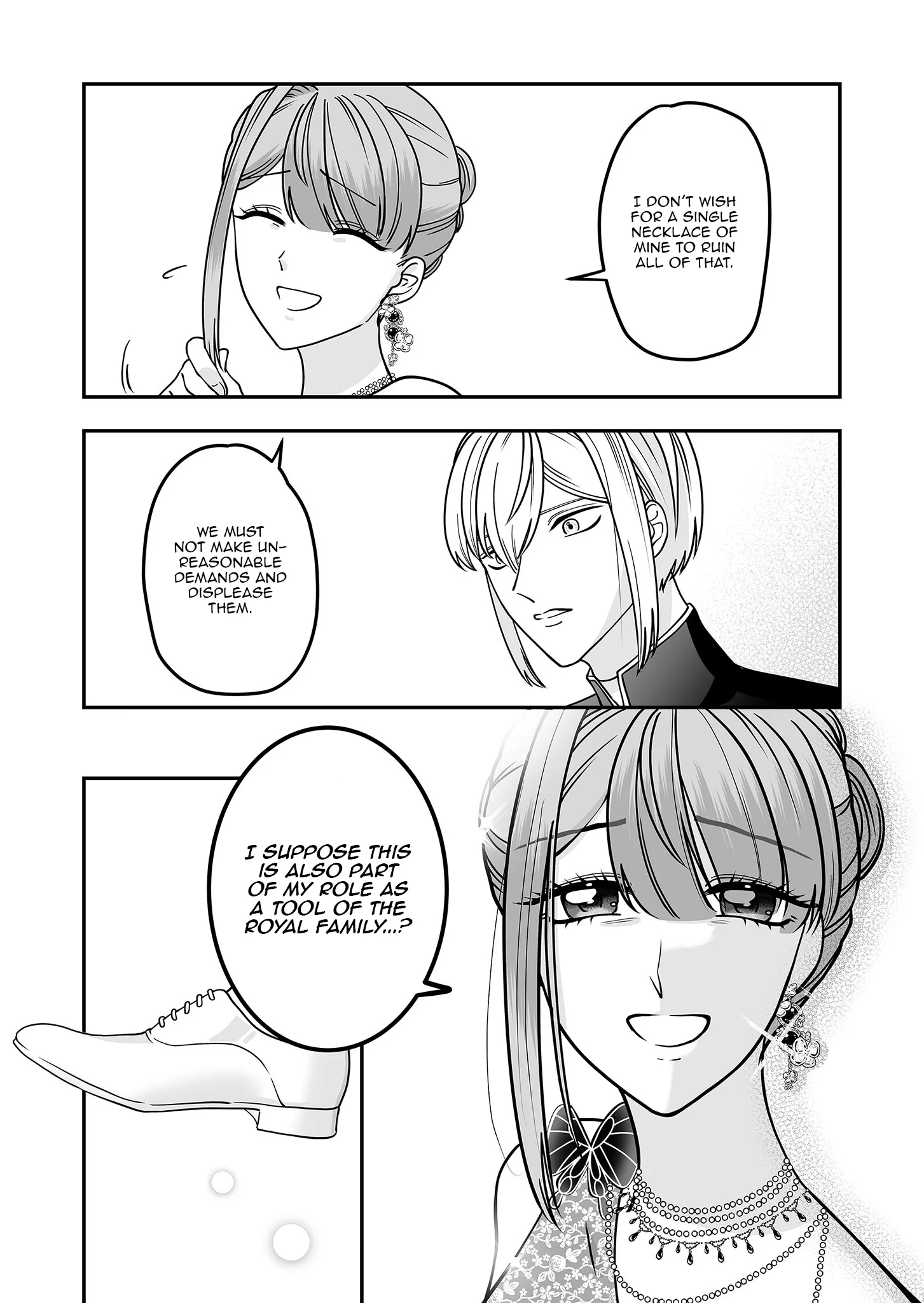 Konyaku Haki de Shiawase wo Akirameta Watashi desu ga, Onnagirai no Jiki Kokuou ni Kyuukonsaremashita Chapter 7 - page 13