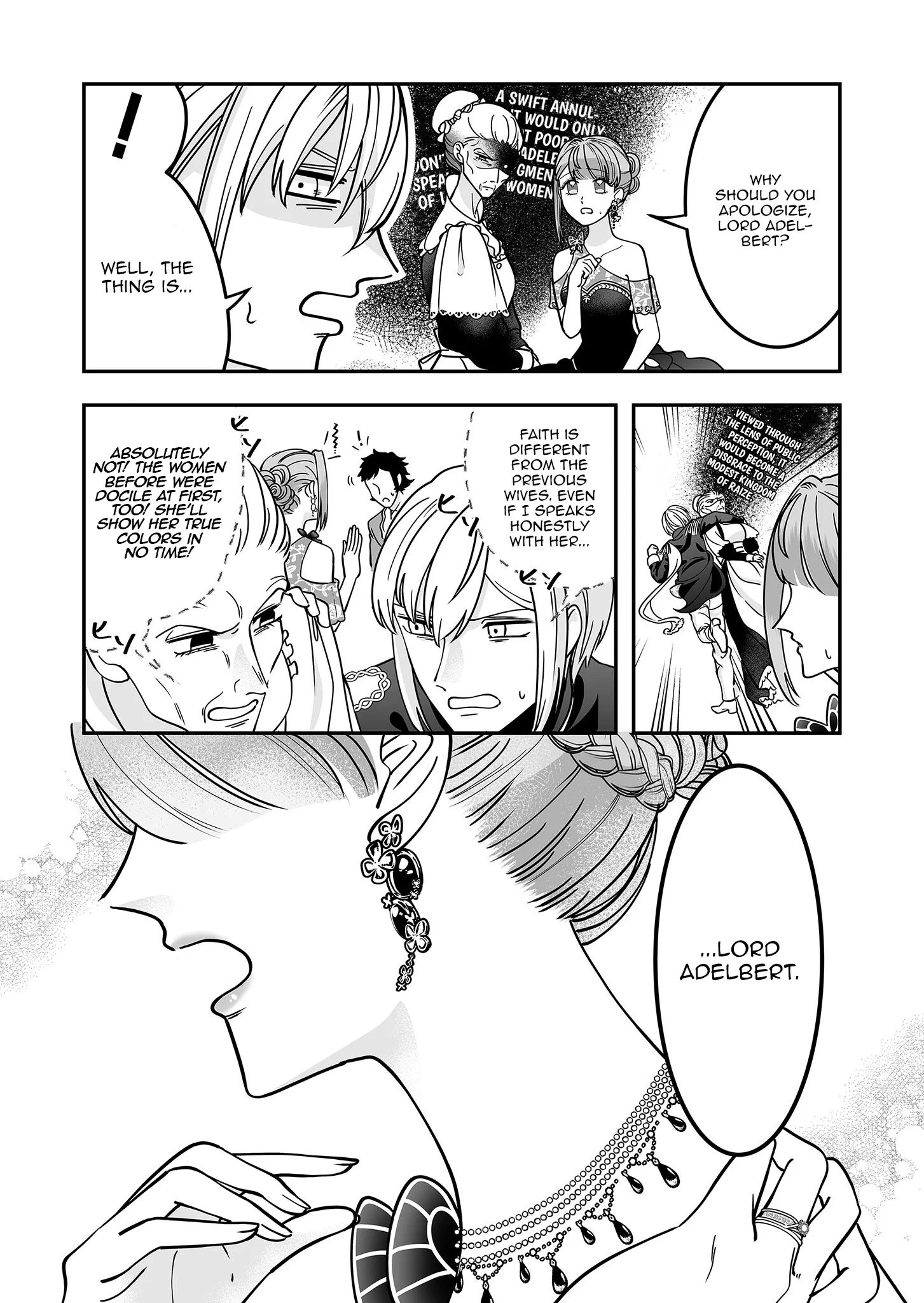 Konyaku Haki de Shiawase wo Akirameta Watashi desu ga, Onnagirai no Jiki Kokuou ni Kyuukonsaremashita Chapter 7 - page 3