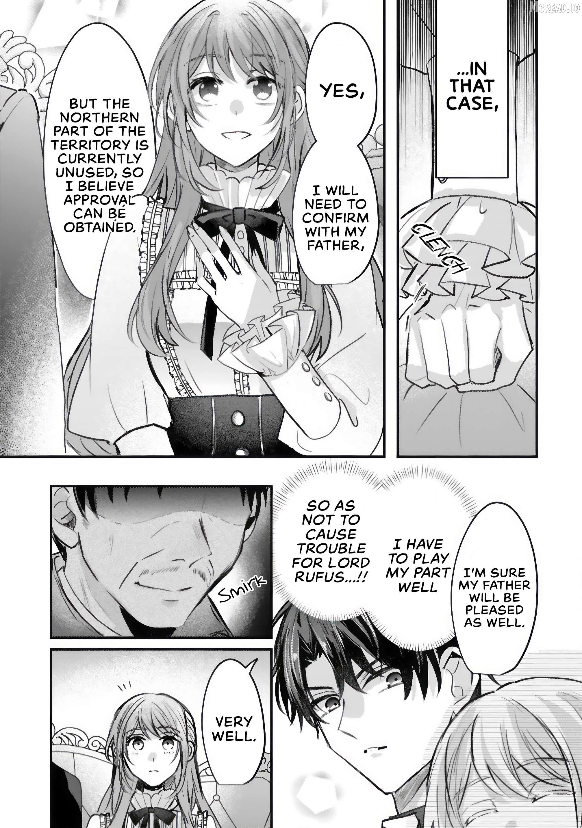Renai Fushinna Reijou wa Reikoku Kishi-sama no Dekiai ni Kizukanai Chapter 3.1 - page 9