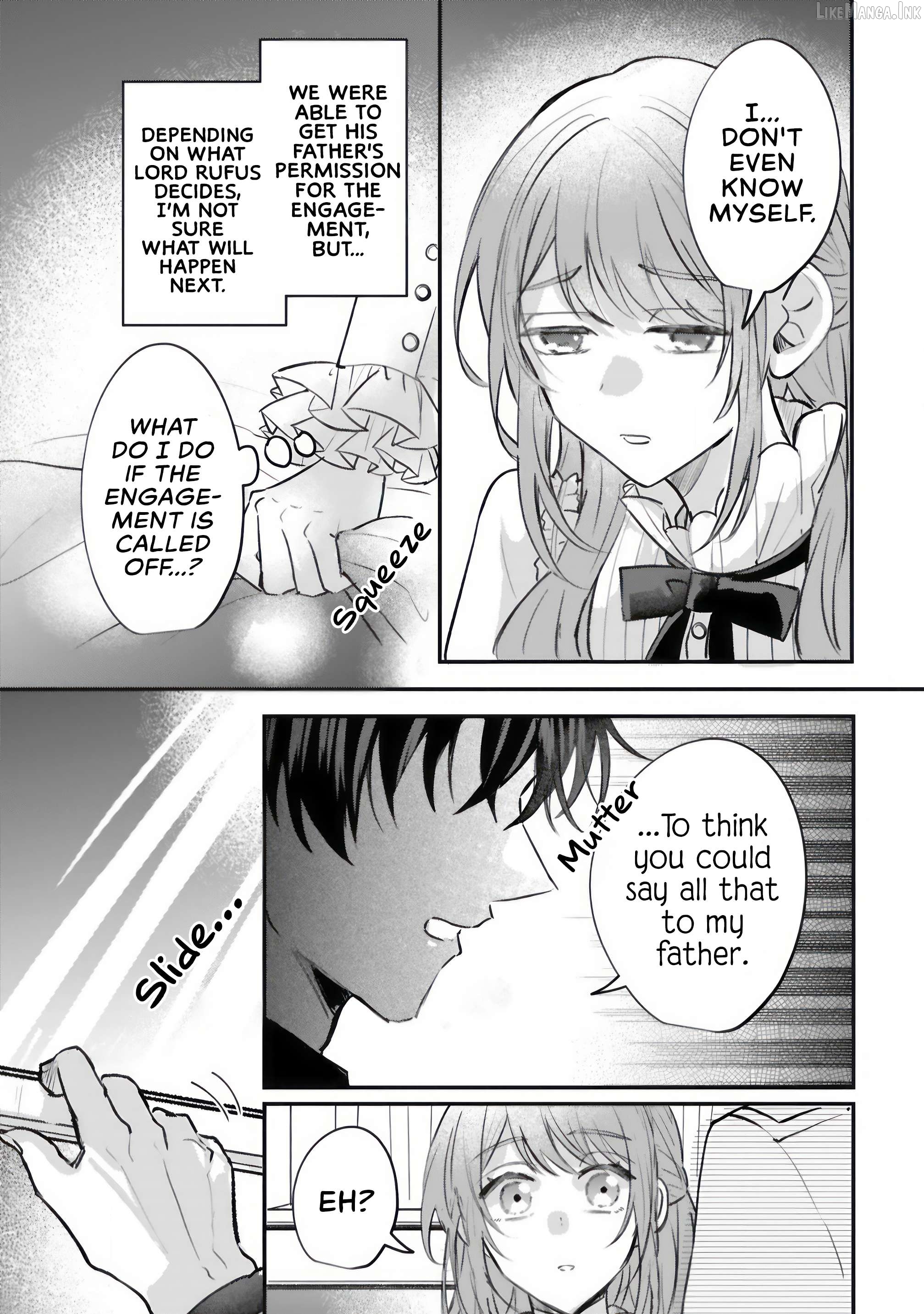 Renai Fushinna Reijou wa Reikoku Kishi-sama no Dekiai ni Kizukanai Chapter 3.2 - page 11