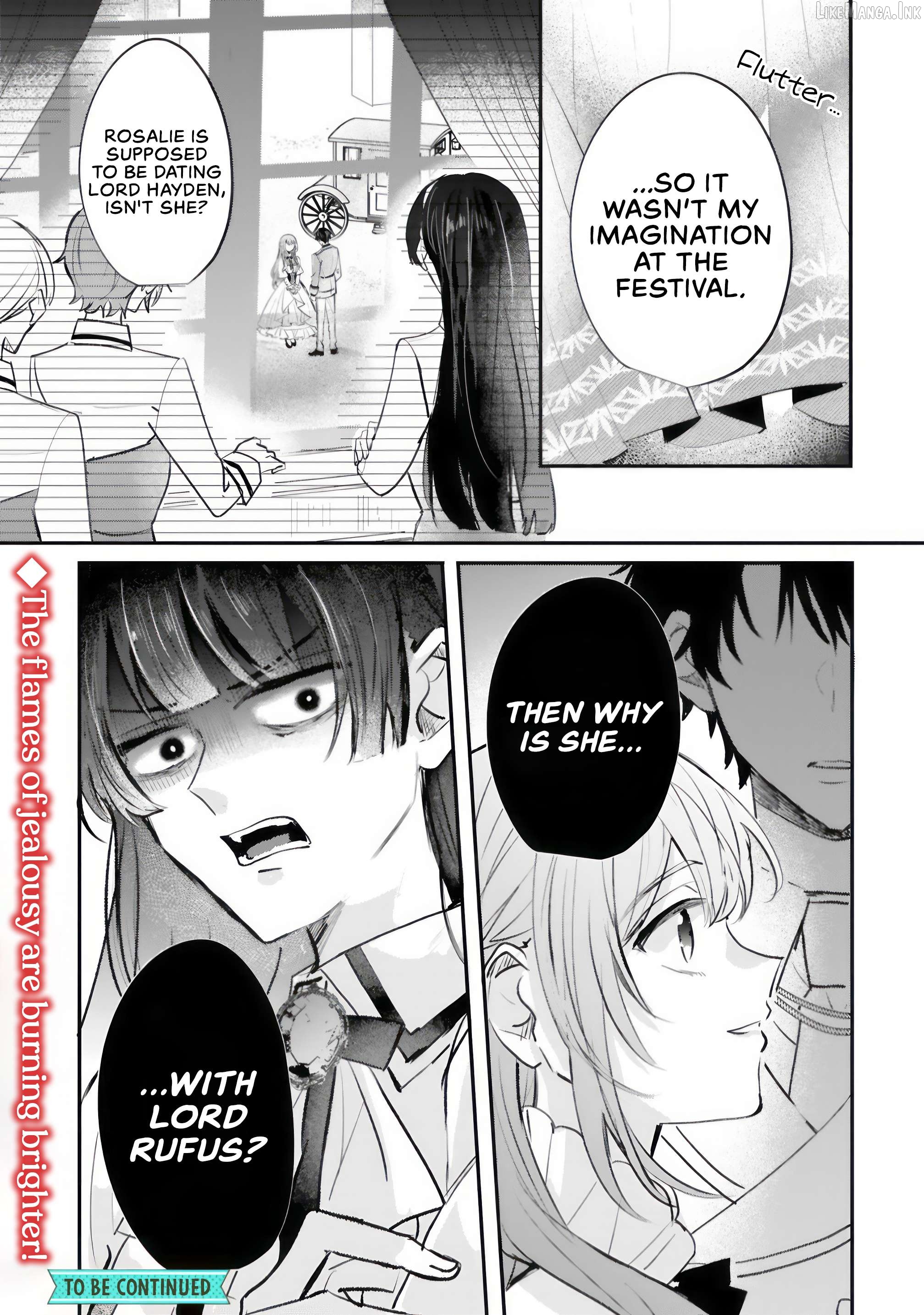 Renai Fushinna Reijou wa Reikoku Kishi-sama no Dekiai ni Kizukanai Chapter 3.2 - page 15