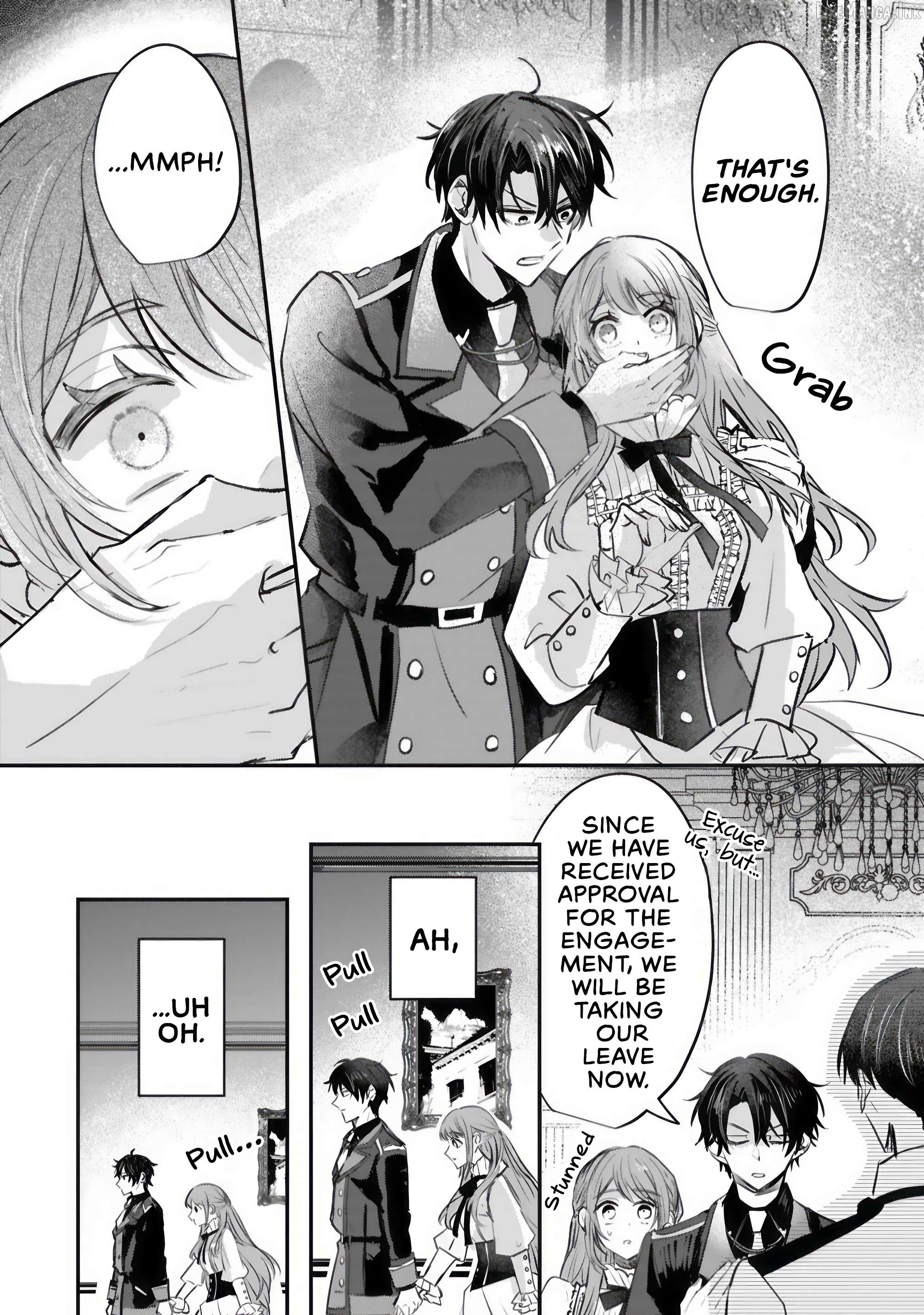 Renai Fushinna Reijou wa Reikoku Kishi-sama no Dekiai ni Kizukanai Chapter 3.2 - page 9