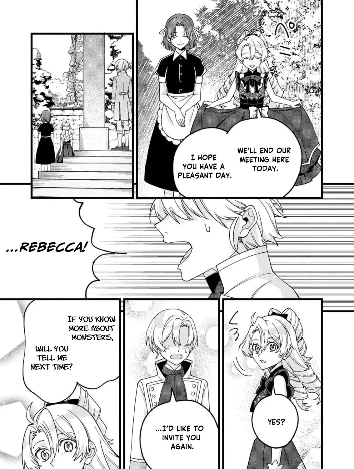 Hametsu Yotei no Akuyaku Reijo Nanoni Rasu Bosu Koshaku to Konyaku Suru desu ka!? Chapter 13 - page 47
