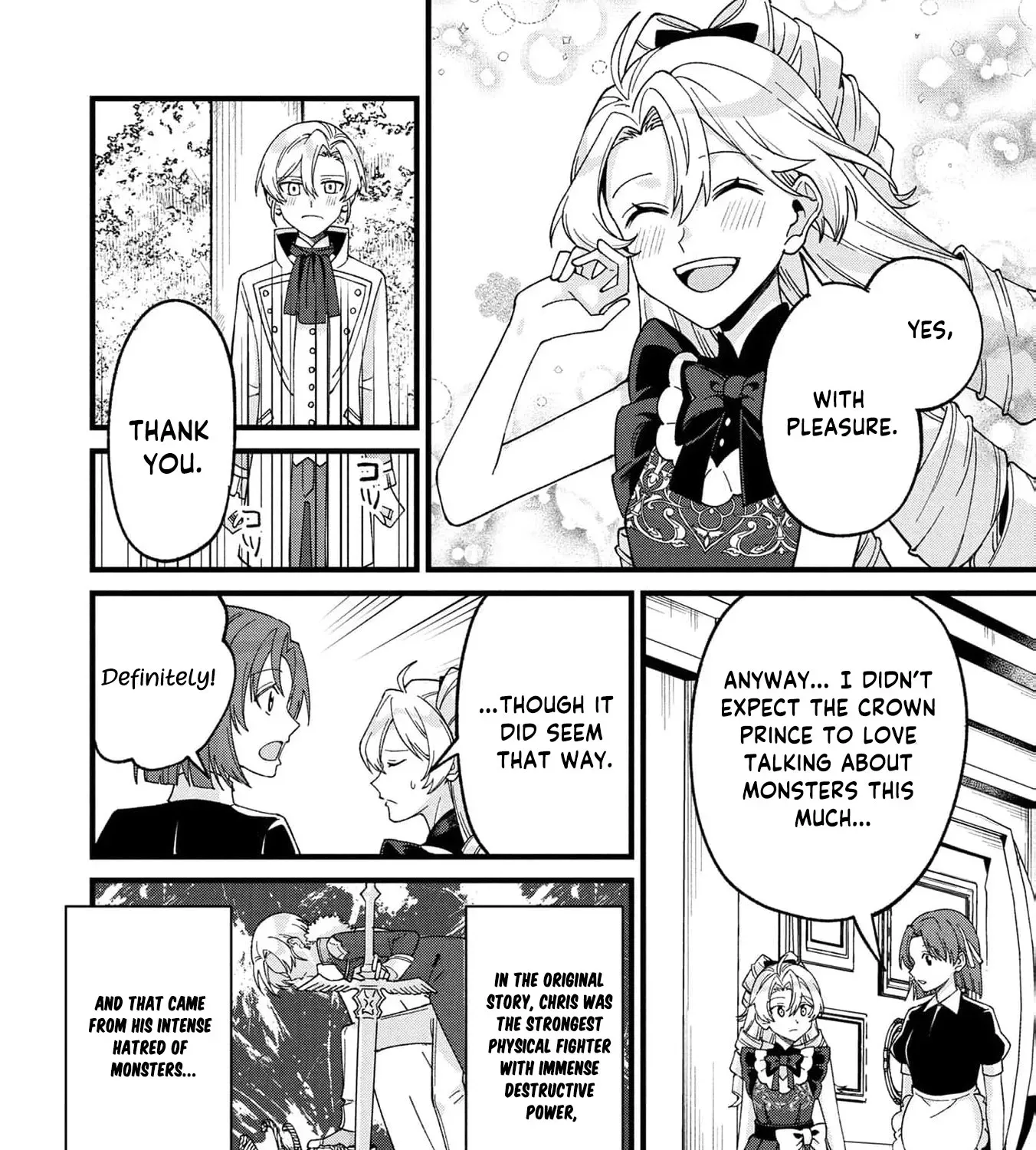 Hametsu Yotei no Akuyaku Reijo Nanoni Rasu Bosu Koshaku to Konyaku Suru desu ka!? Chapter 13 - page 49