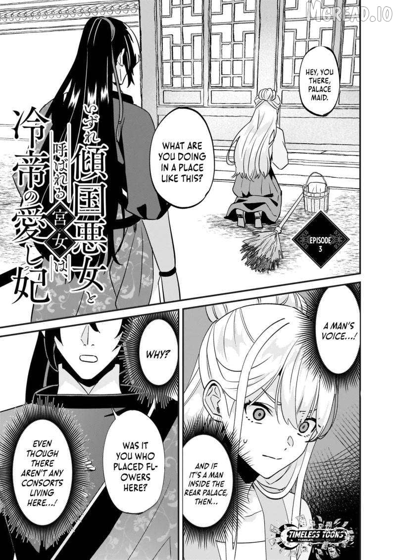Izure Keikoku Akujo to Yobareru Miya Onna wa, Hiya Tei no Aishihi Chapter 3.1 - page 2