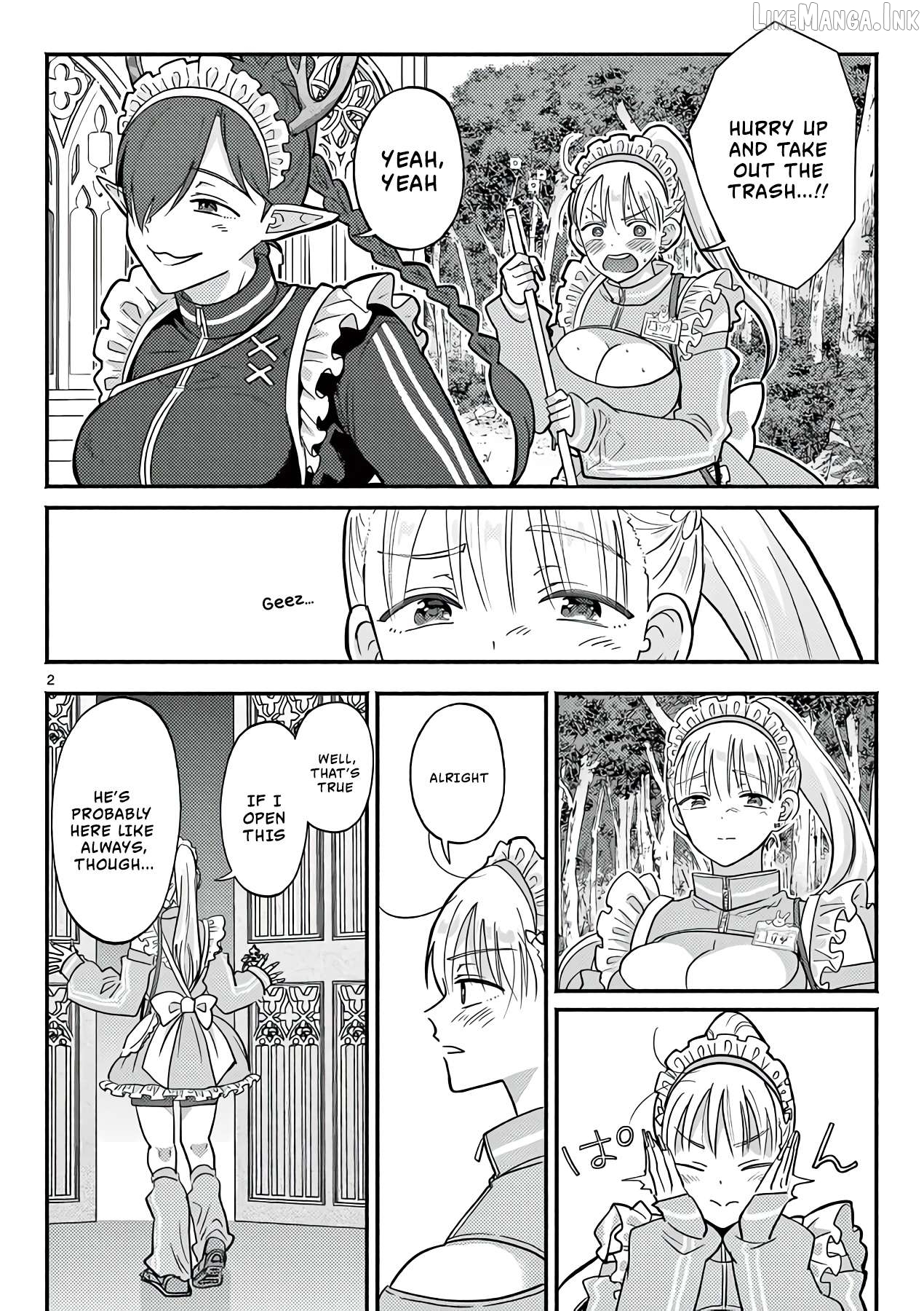Gal Shinkan wa Rizare ga Darui Chapter 16.5 - page 3