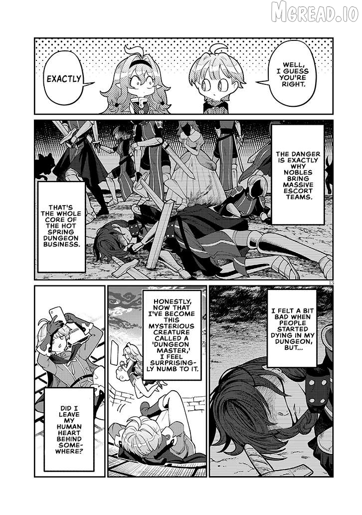 Isekai Tensei Dungeon Master: Onsen Dungeon wo Tsukuru Chapter 3 - page 13