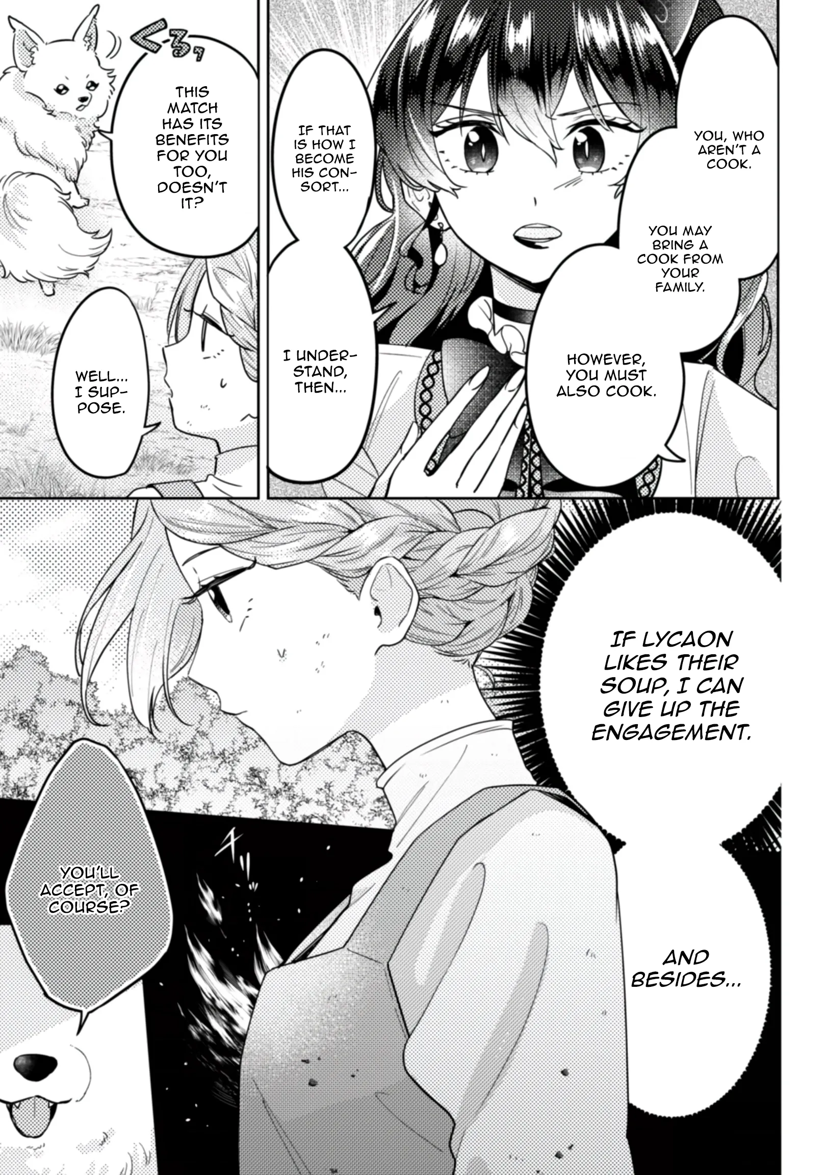 Ponkotsu Reijou ni Tensei Shitara, Mofumofu kara Ouji no Meshiuma Yome ni Ninmeisaremashita Chapter 5 - page 8