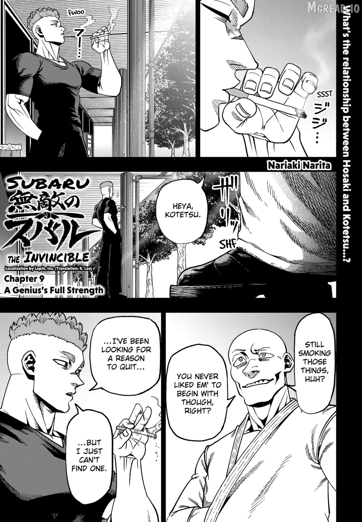 Subaru the Invincible Chapter 9 - page 1