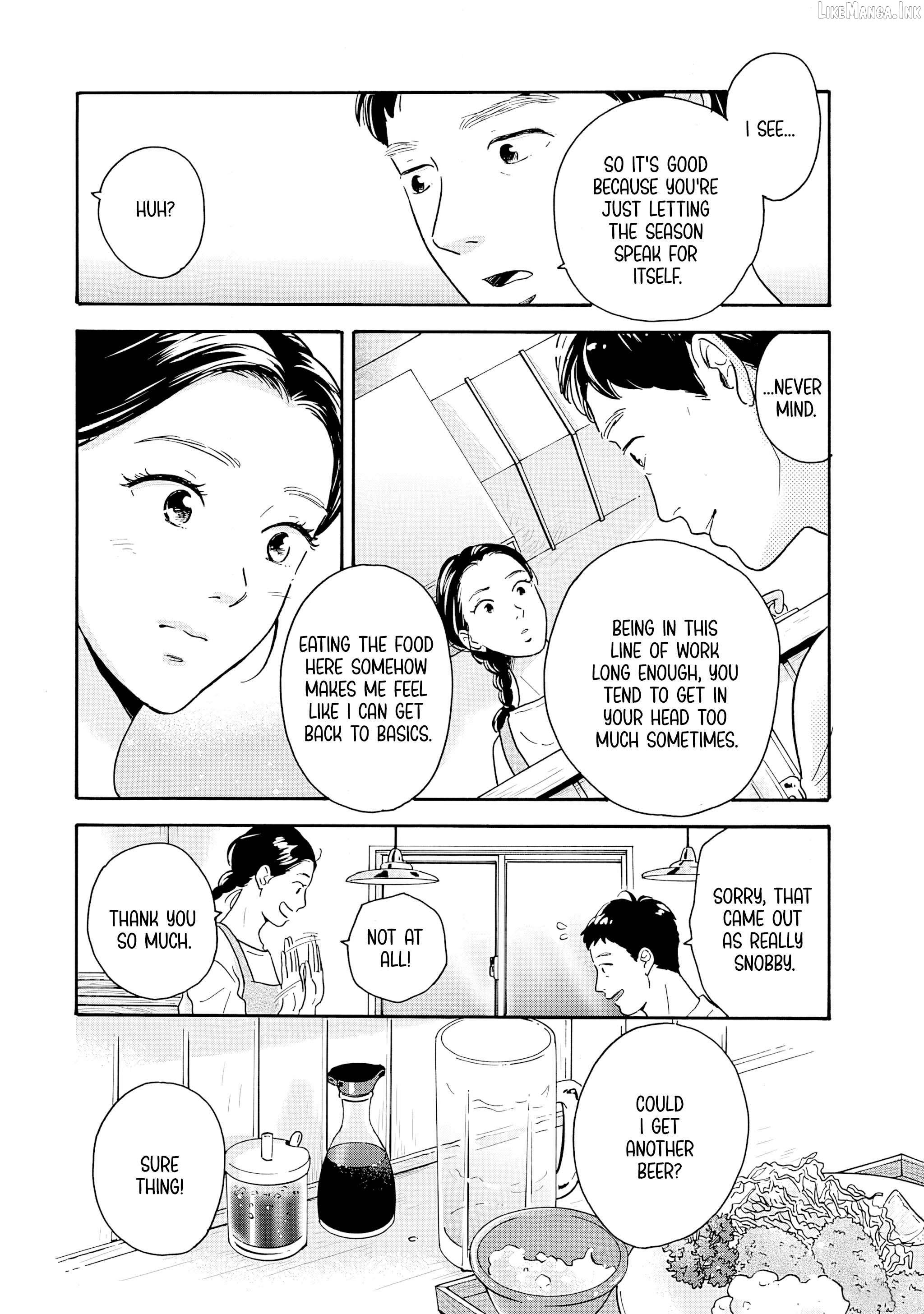 Akekure Noren - Kyou mo Dare ka no Tame no Shokudou Monogatari Chapter 6 - page 19