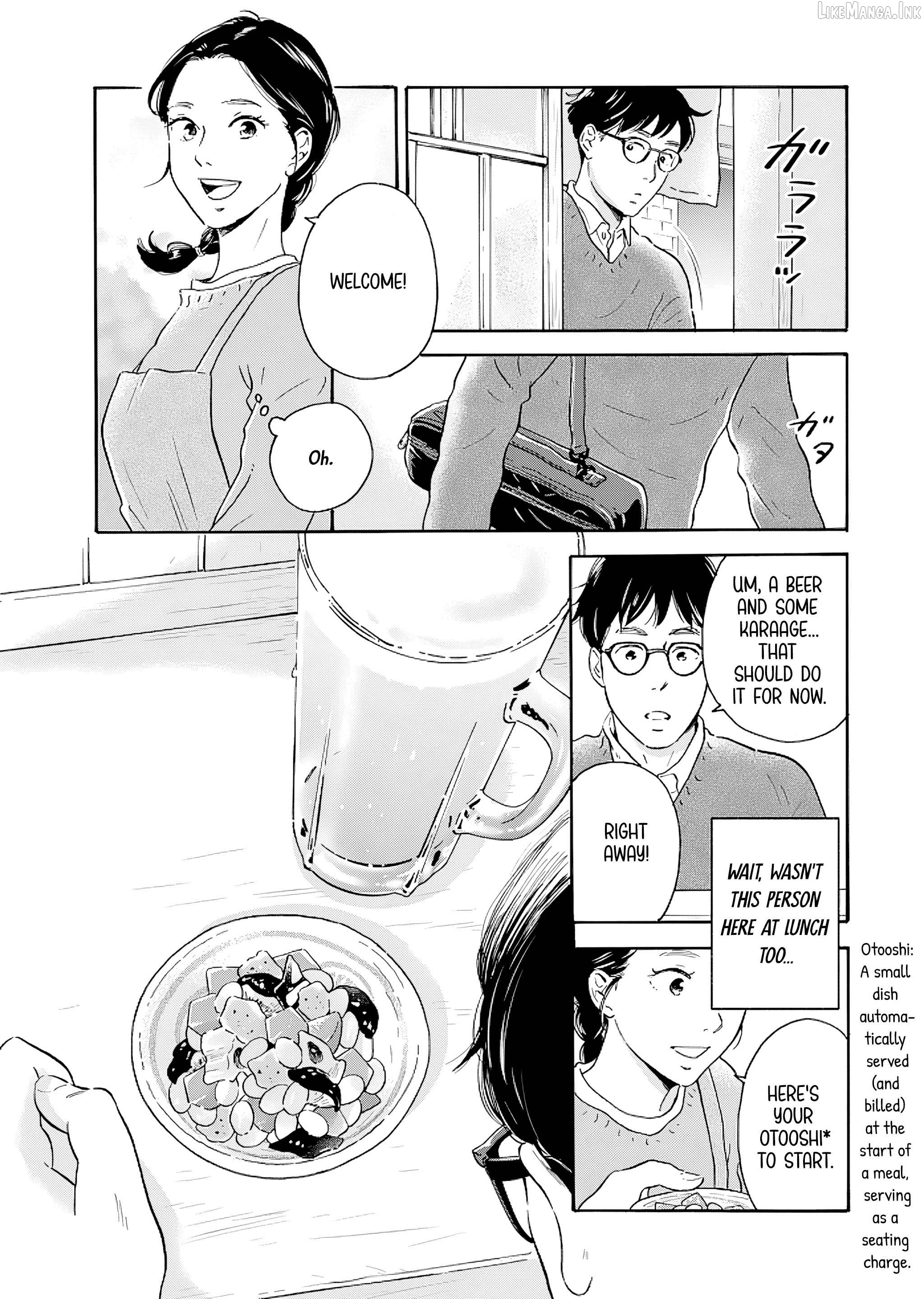 Akekure Noren - Kyou mo Dare ka no Tame no Shokudou Monogatari Chapter 8 - page 14
