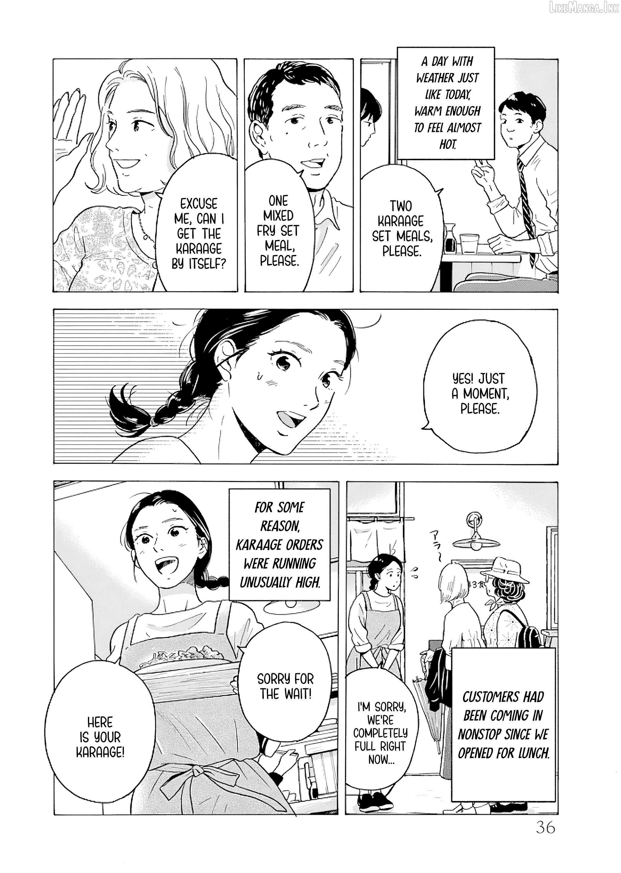 Akekure Noren - Kyou mo Dare ka no Tame no Shokudou Monogatari Chapter 9 - page 15