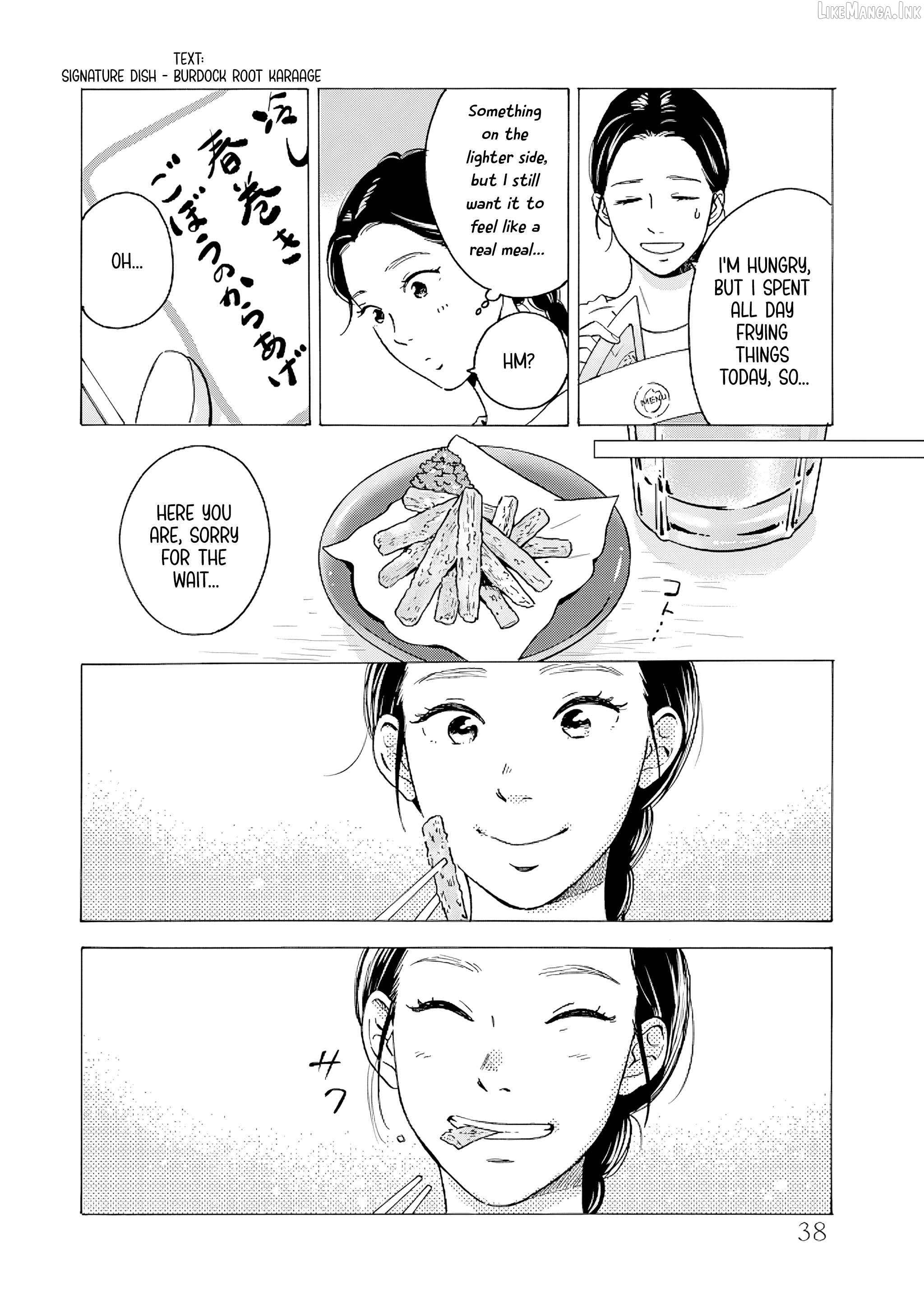 Akekure Noren - Kyou mo Dare ka no Tame no Shokudou Monogatari Chapter 9 - page 17