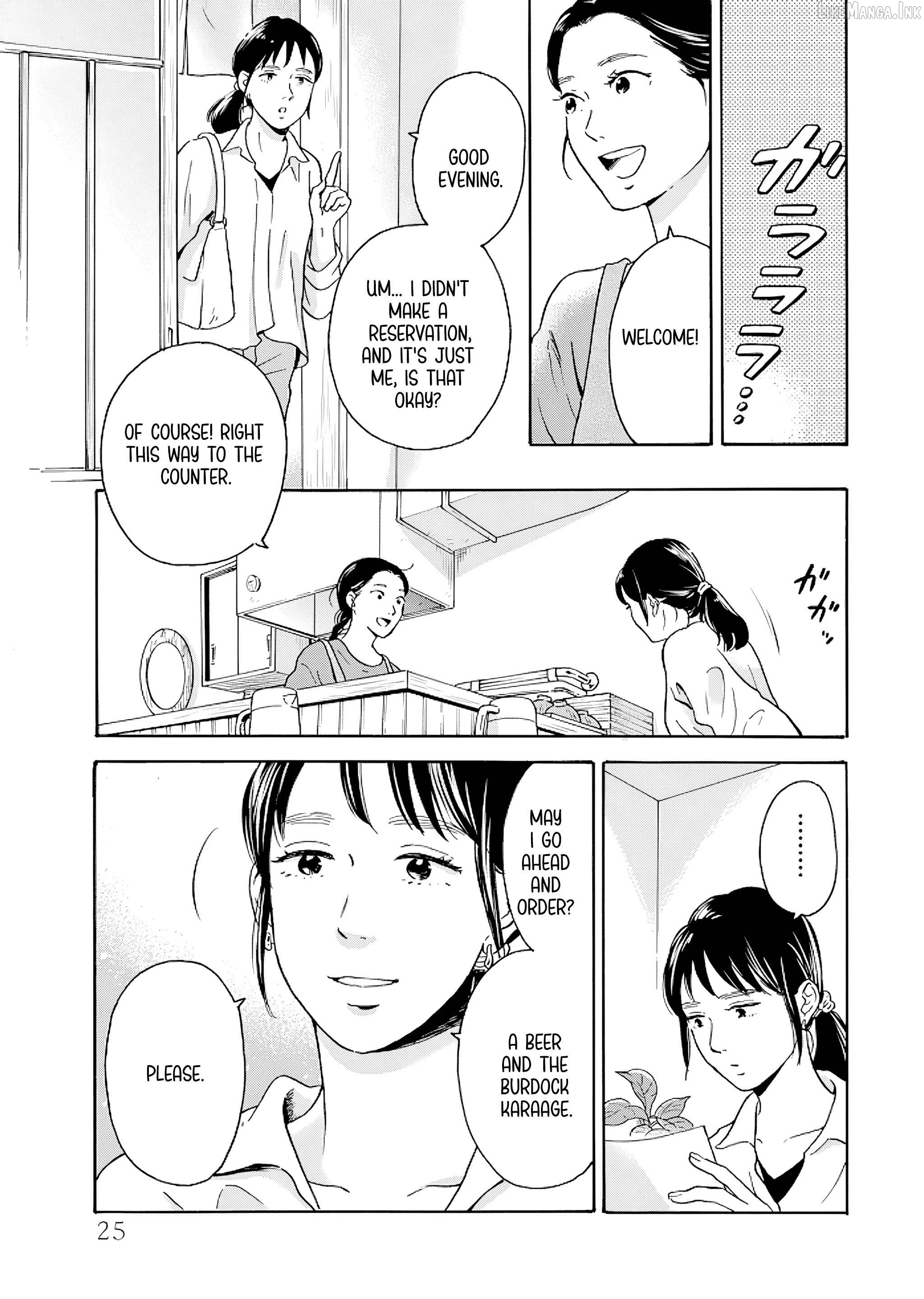 Akekure Noren - Kyou mo Dare ka no Tame no Shokudou Monogatari Chapter 9 - page 4