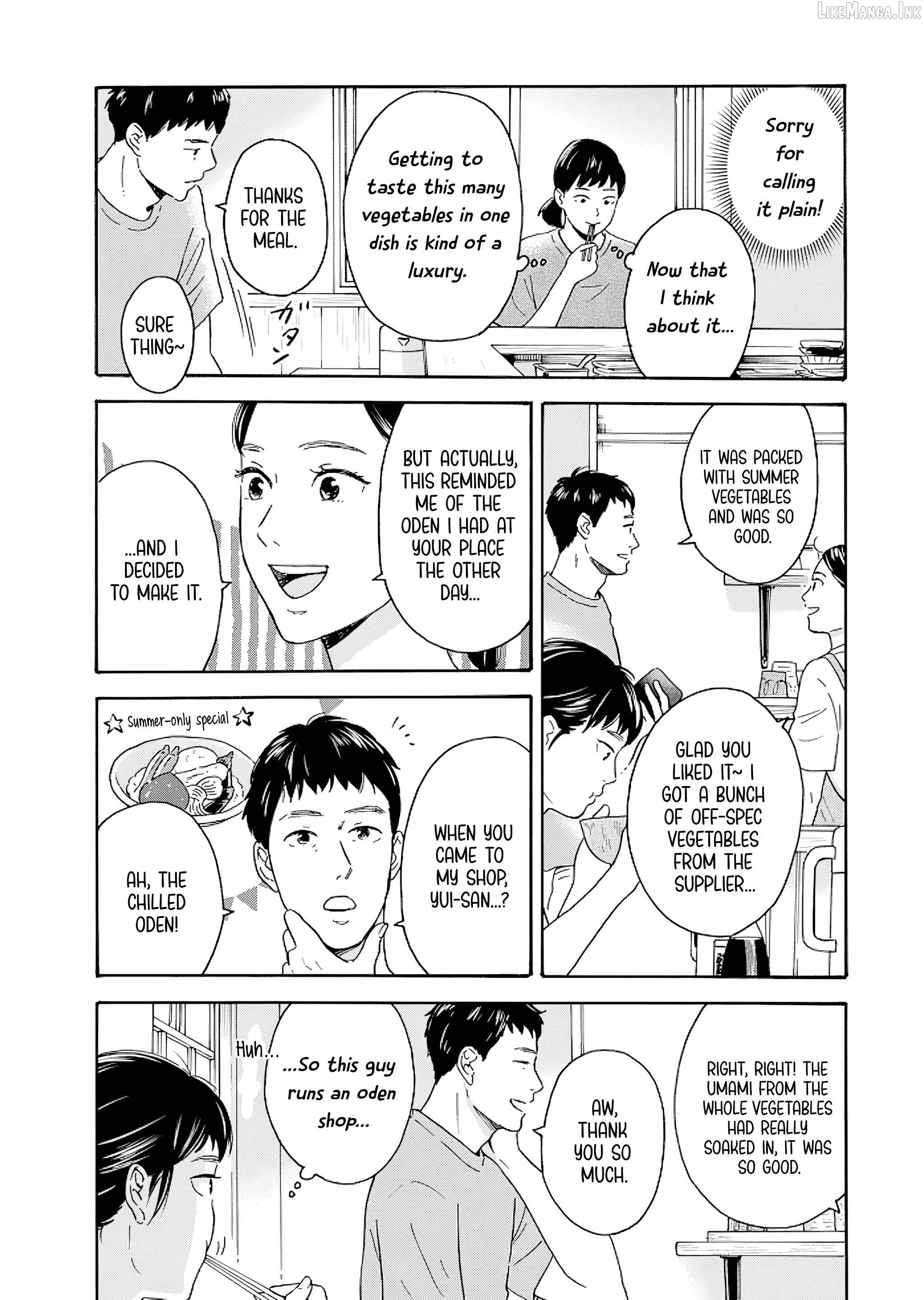 Akekure Noren - Kyou mo Dare ka no Tame no Shokudou Monogatari Chapter 10 - page 14