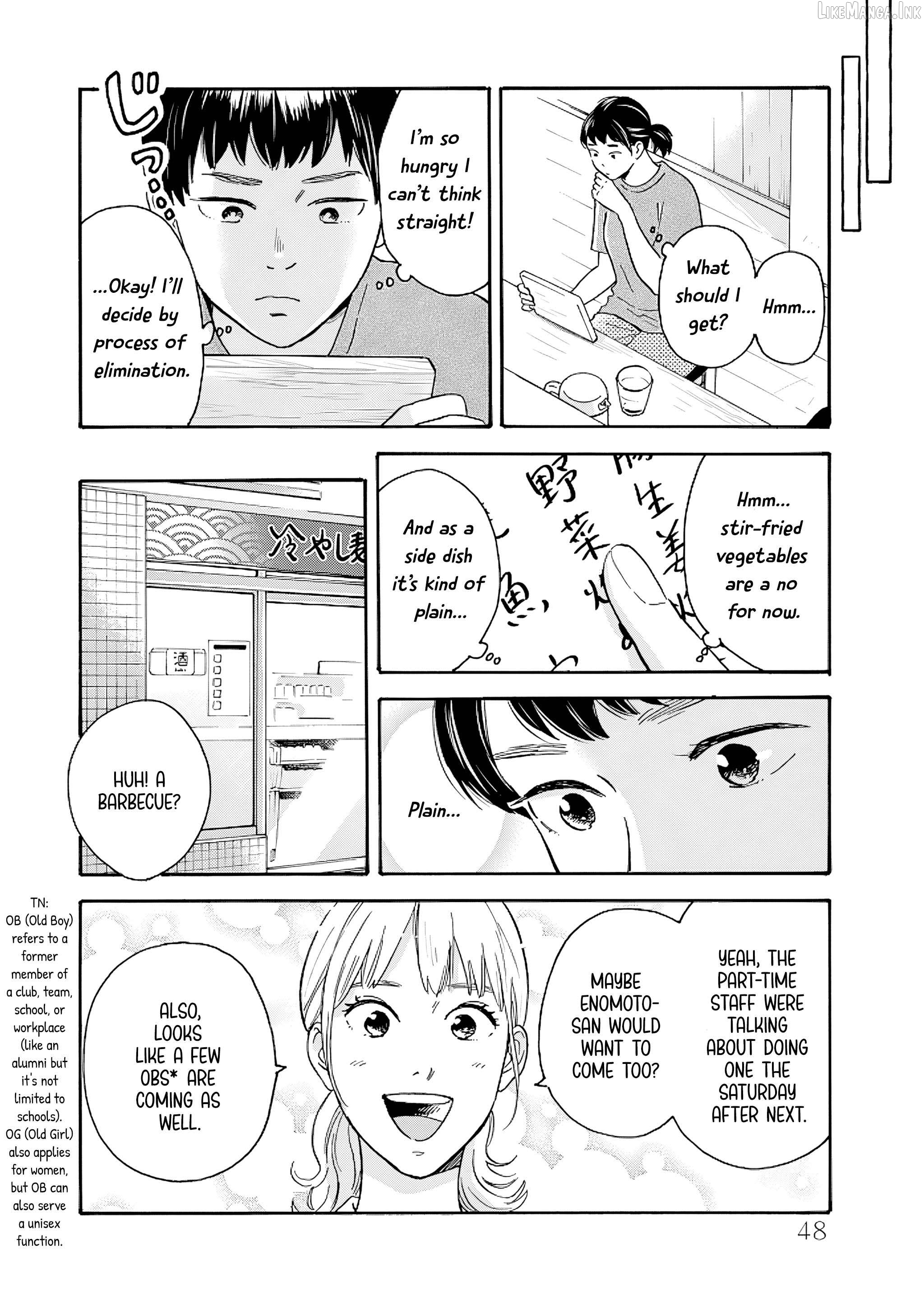 Akekure Noren - Kyou mo Dare ka no Tame no Shokudou Monogatari Chapter 10 - page 7