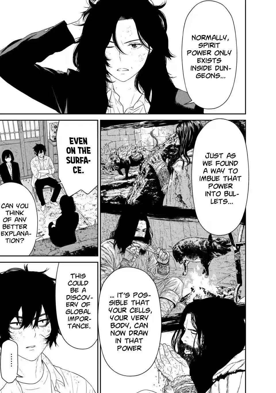 Dungeon de Tatakaitsuzukete 20-nen no Doutei Yuusha, Chijou ni Modottara Danjoubi 1:1000 no Sekai Datta Chapter 5.2 - page 12