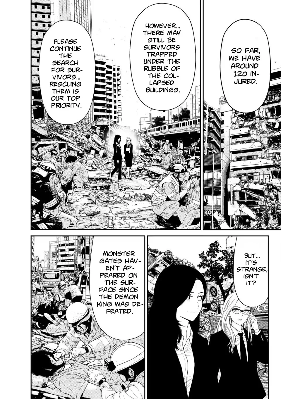 Dungeon de Tatakaitsuzukete 20-nen no Doutei Yuusha, Chijou ni Modottara Danjoubi 1:1000 no Sekai Datta Chapter 5.2 - page 3
