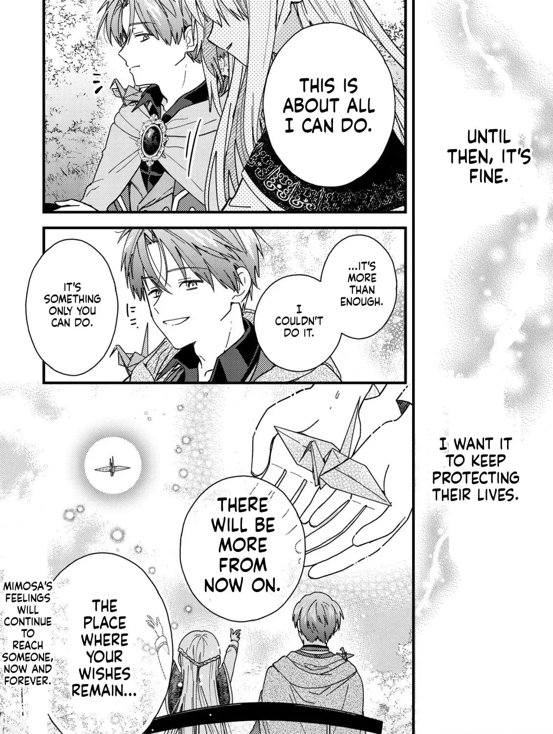 Mimosa's Diary — An Origami Artisan's Journey in Another World Chapter 3 - page 58