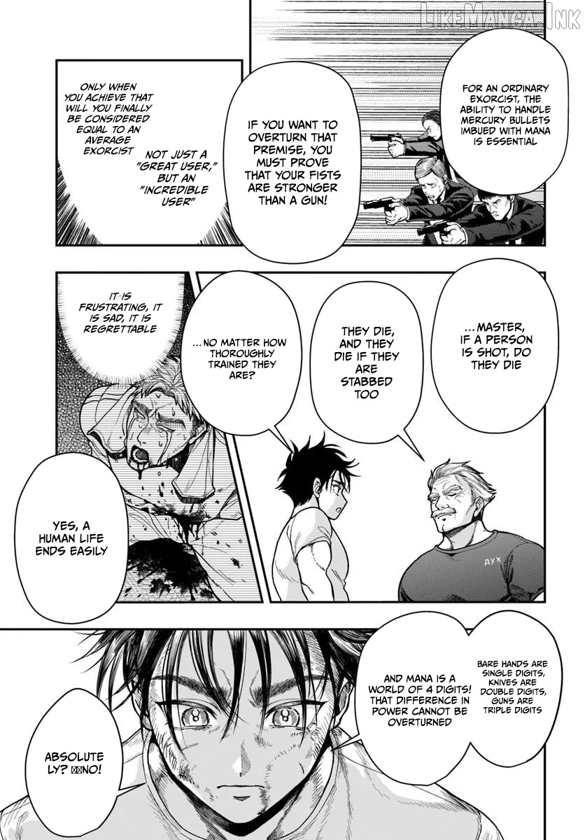 Doryoku Muso no Tensei Exorcist Chapter 4 - page 3