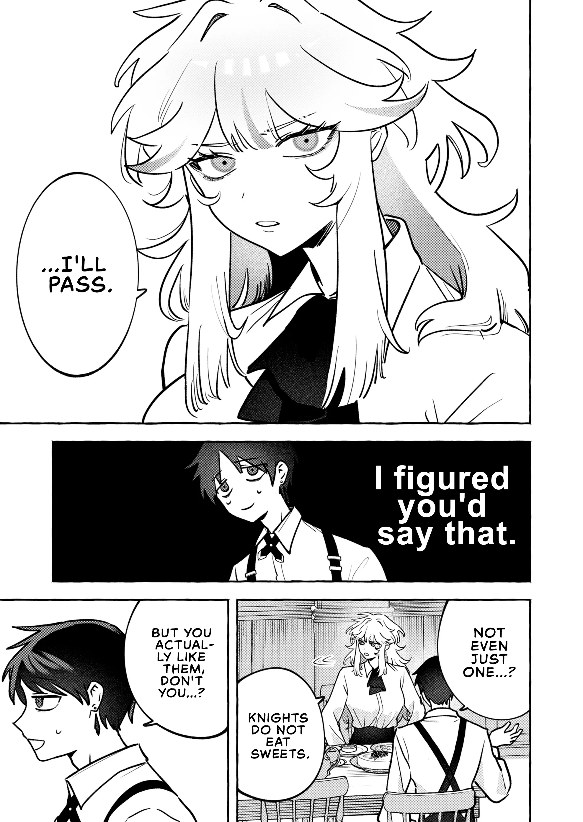 Tatakai shika Shiranai Onna Kishi o Amayakashi Tsuzuketa Chapter 7 - page 3