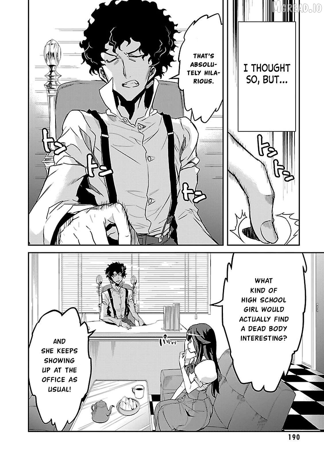 Detective Akechi in a frenzy. Chapter 4 - page 31