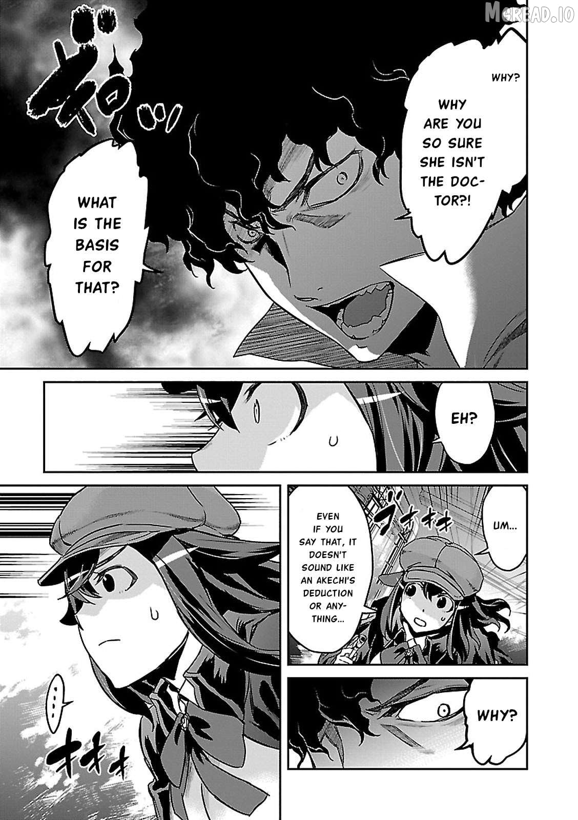 Detective Akechi in a frenzy. Chapter 4 - page 9