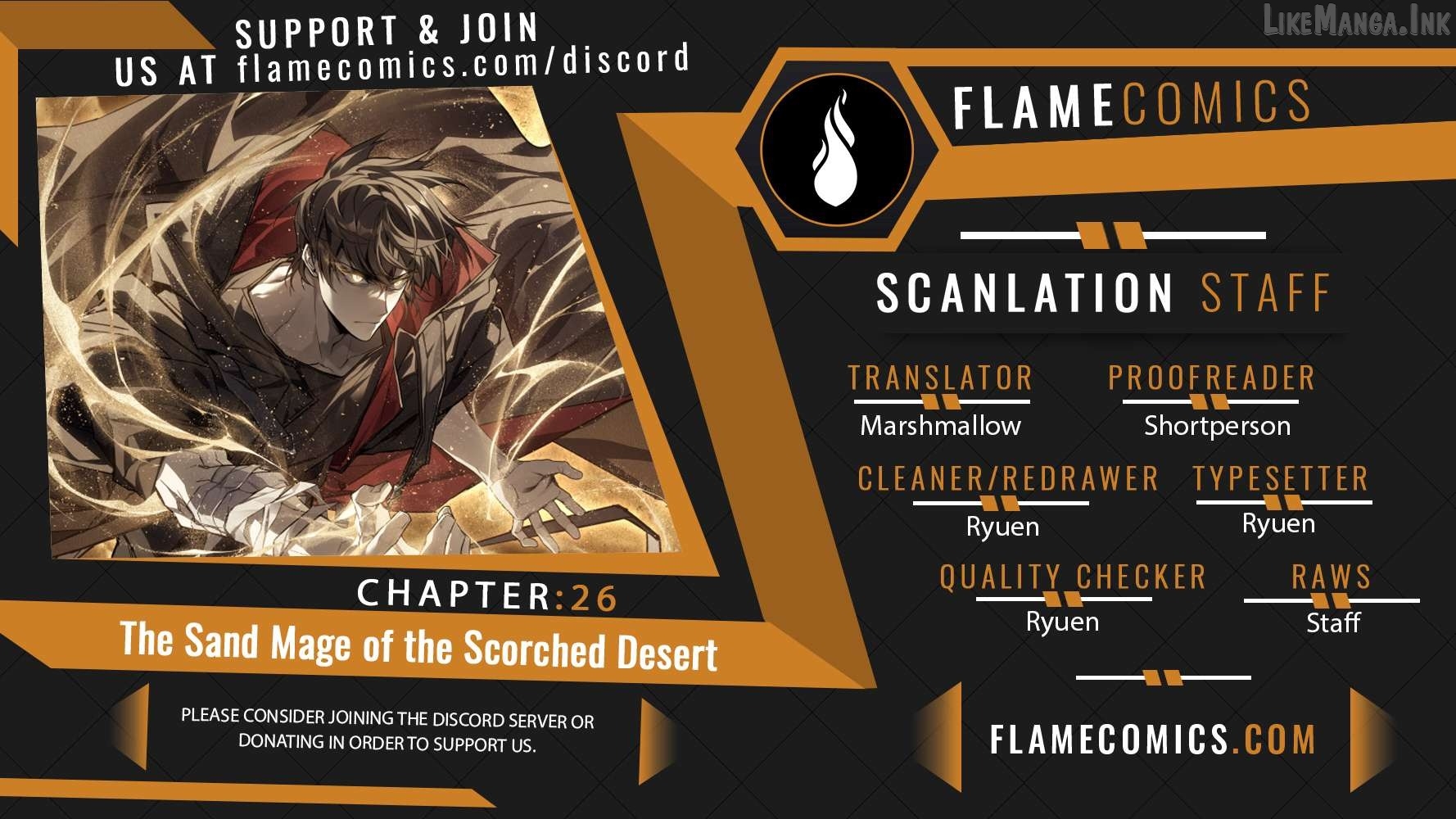 Sandmancer of the Scorched Desert Chapter 26 - page 1