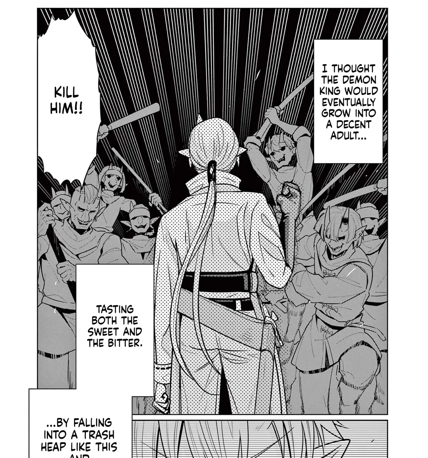 Moto Deshi ga Maou ni Natta Sei de, Yuusha ni Renkou saremashita. Chapter 5 - page 46