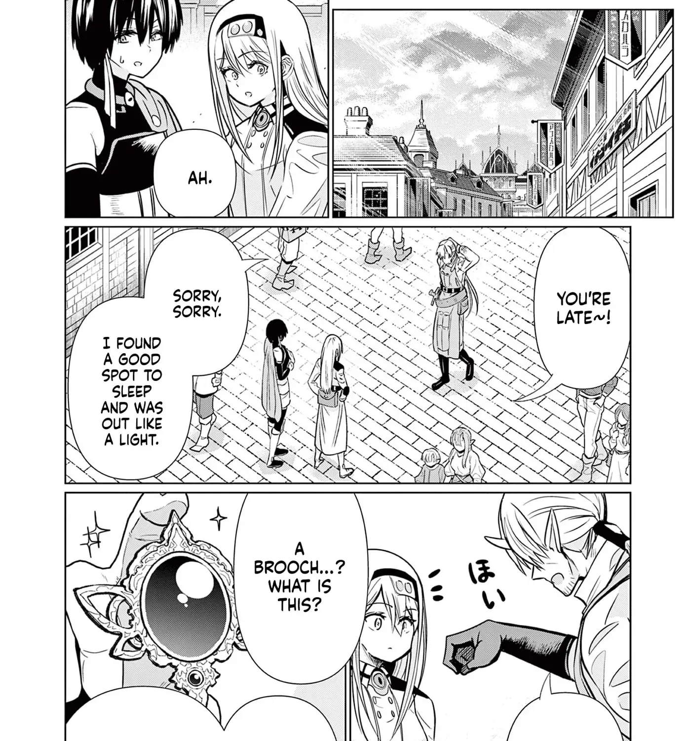 Moto Deshi ga Maou ni Natta Sei de, Yuusha ni Renkou saremashita. Chapter 5 - page 48