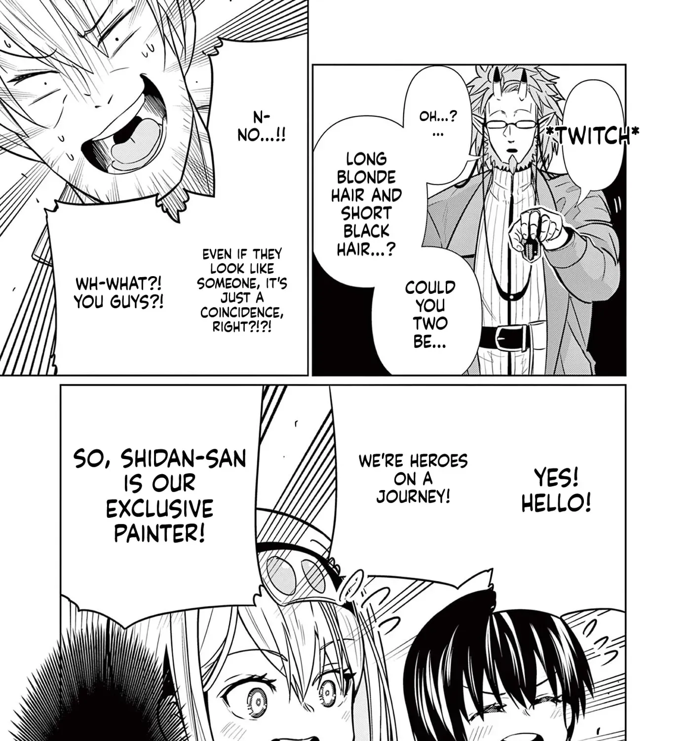 Moto Deshi ga Maou ni Natta Sei de, Yuusha ni Renkou saremashita. Chapter 6 - page 34