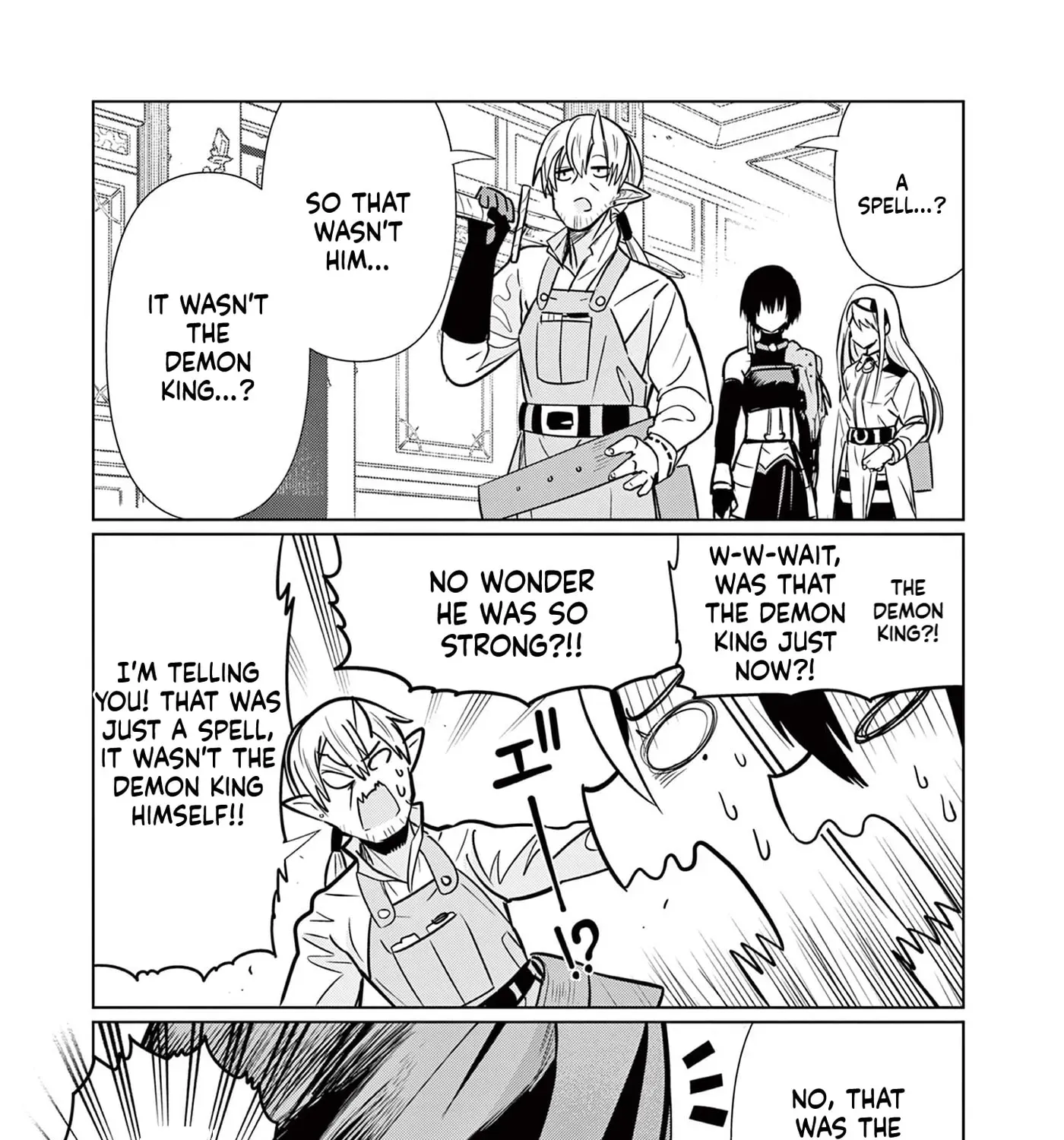 Moto Deshi ga Maou ni Natta Sei de, Yuusha ni Renkou saremashita. Chapter 7 - page 46