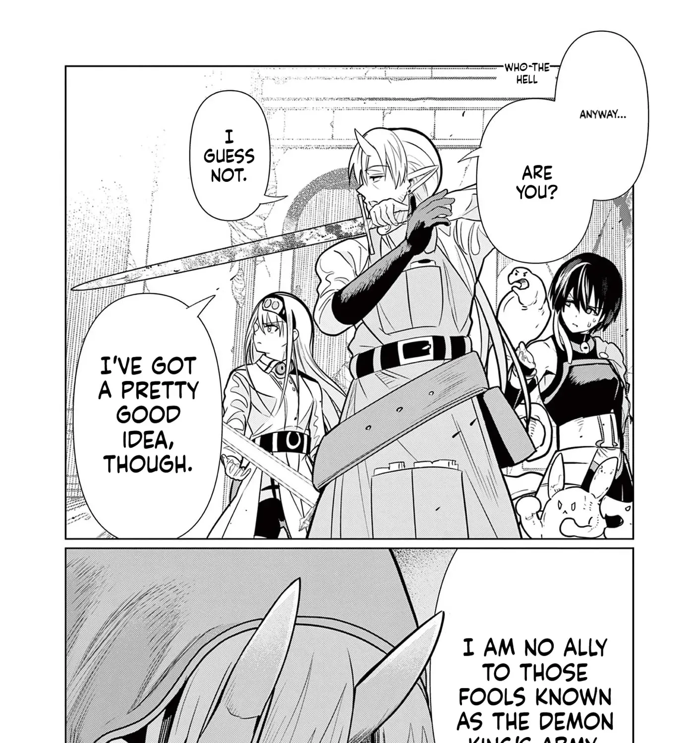 Moto Deshi ga Maou ni Natta Sei de, Yuusha ni Renkou saremashita. Chapter 7 - page 48