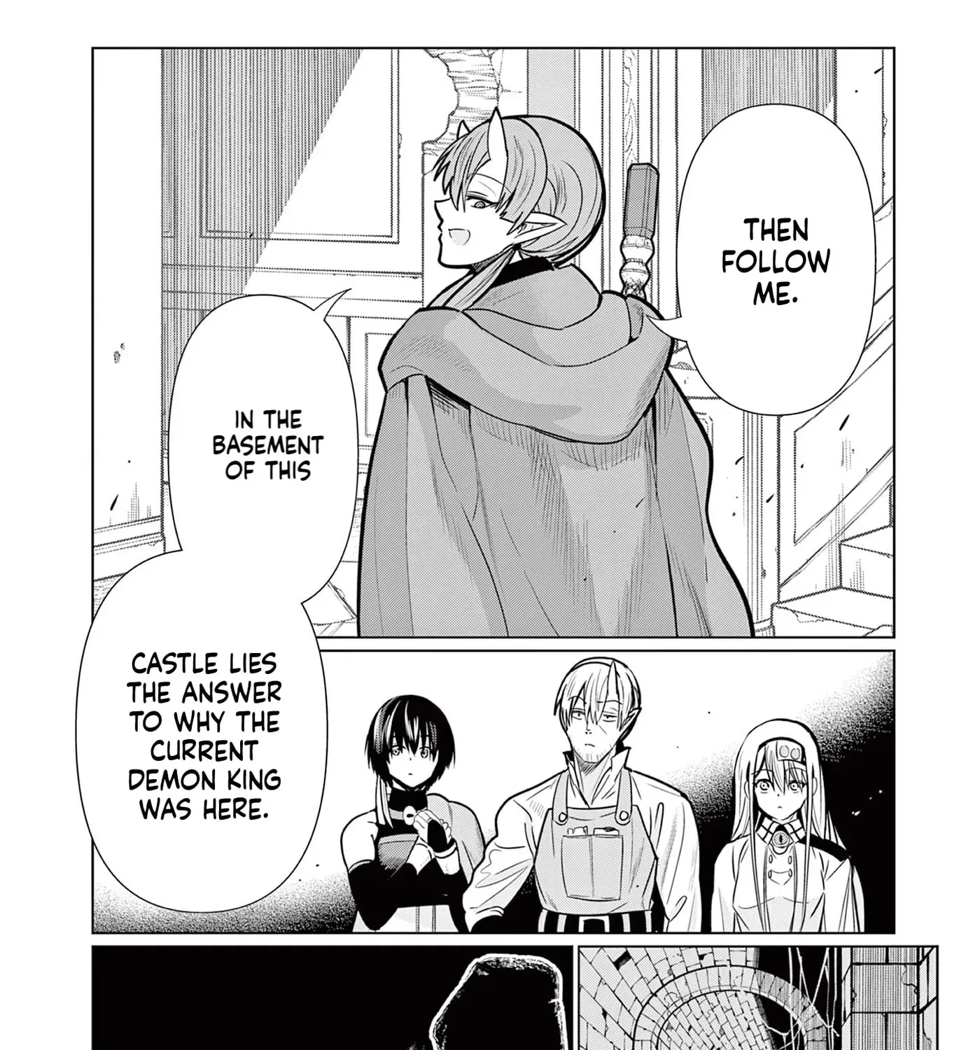 Moto Deshi ga Maou ni Natta Sei de, Yuusha ni Renkou saremashita. Chapter 7 - page 60