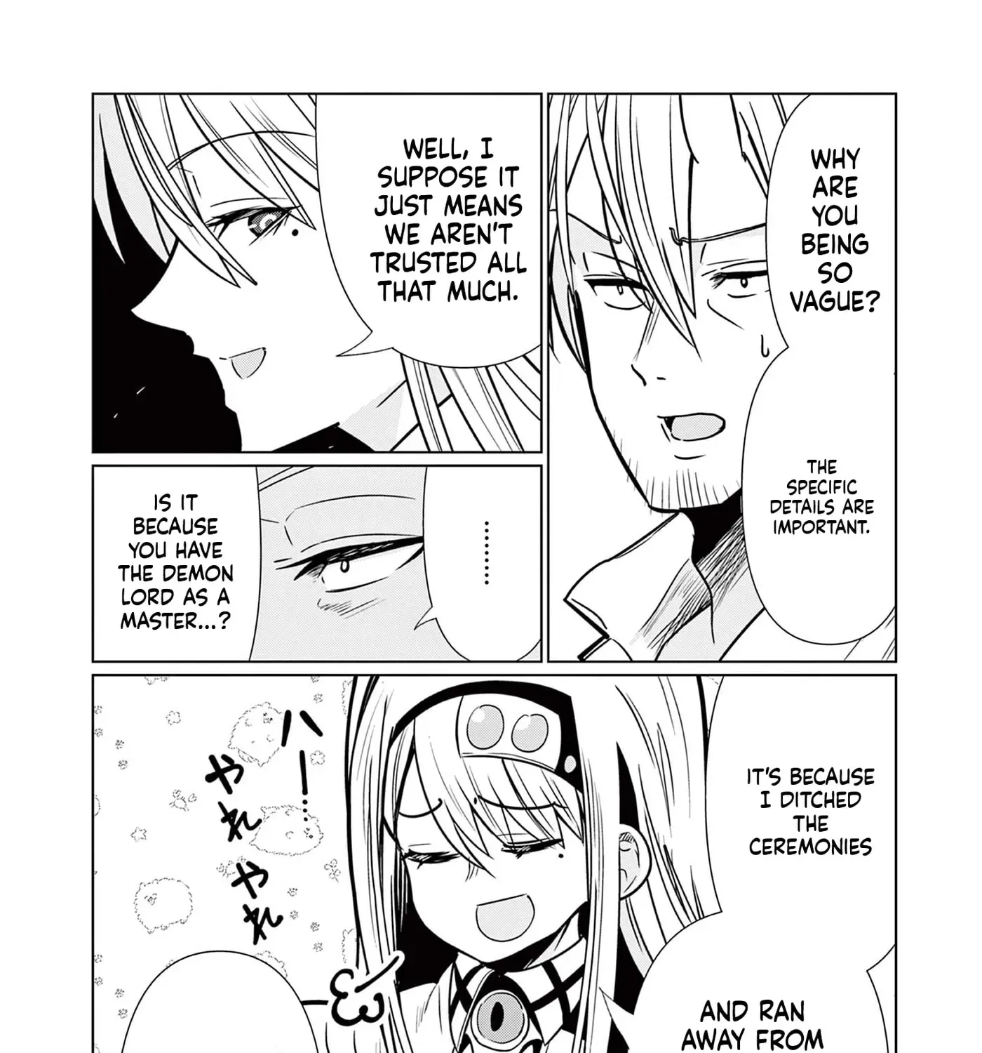 Moto Deshi ga Maou ni Natta Sei de, Yuusha ni Renkou saremashita. Chapter 7 - page 8
