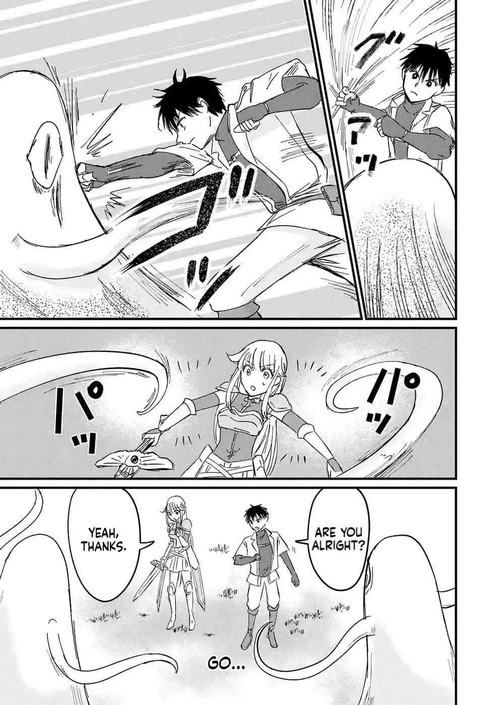 Sekai Saikyou no Debuff Ukeoinin ~Nakama no Debuff wo Katagawarishiteitara, Itsu no Aida ni ka Muteki no Nikutai ga Kanseishite Imashita~ Chapter 5 - page 24