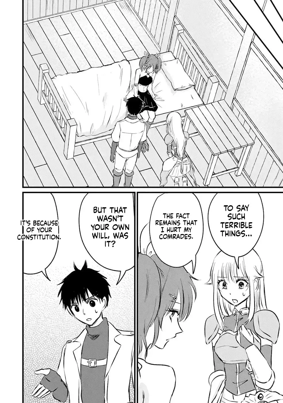 Sekai Saikyou no Debuff Ukeoinin ~Nakama no Debuff wo Katagawarishiteitara, Itsu no Aida ni ka Muteki no Nikutai ga Kanseishite Imashita~ Chapter 7 - page 13