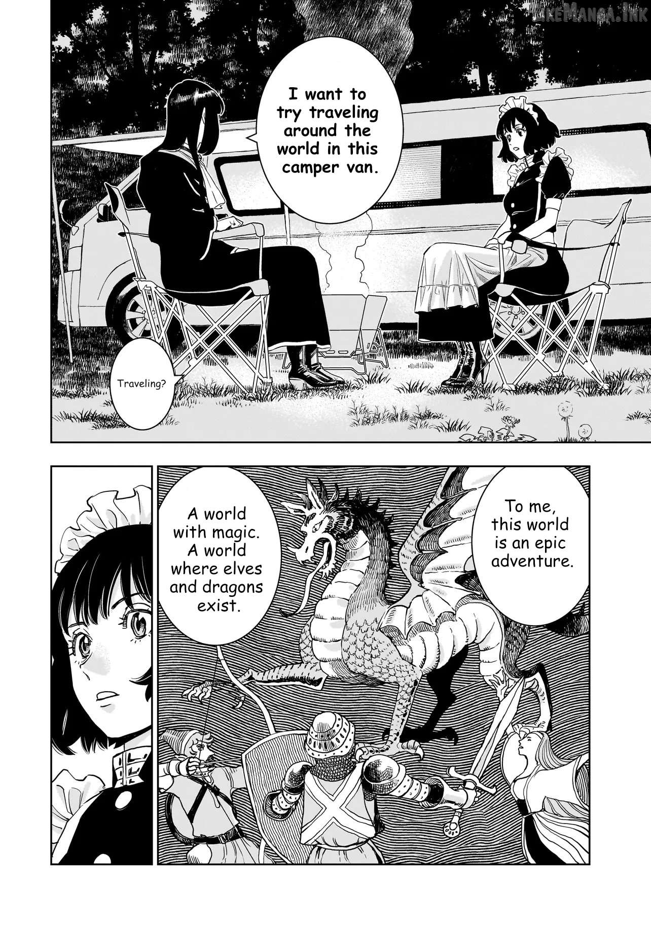 Tsuihou Reijou, Craft Shinagara Camping Car de Isekai o Tabishimasu Chapter 4.1 - page 16