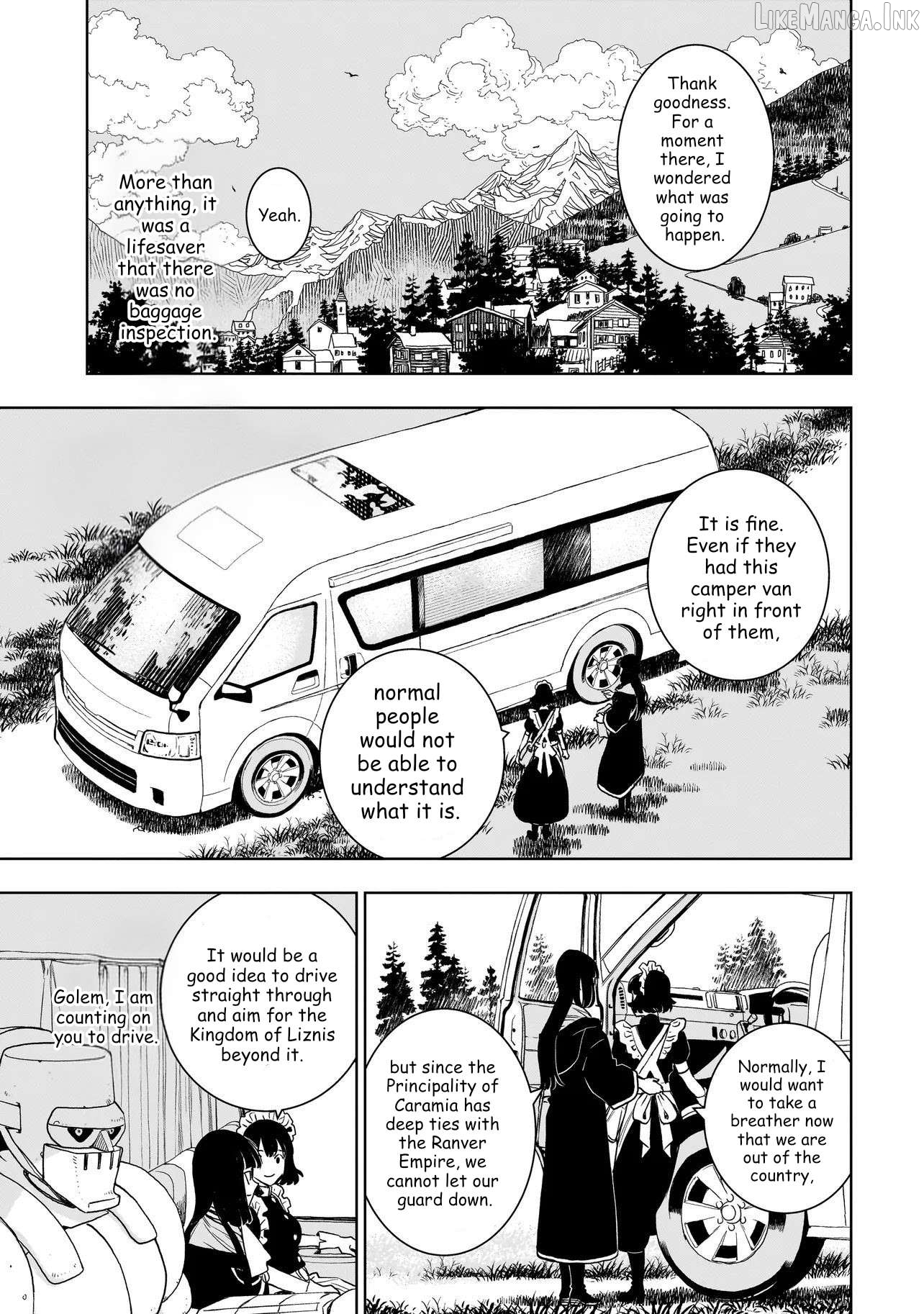 Tsuihou Reijou, Craft Shinagara Camping Car de Isekai o Tabishimasu Chapter 4.1 - page 5